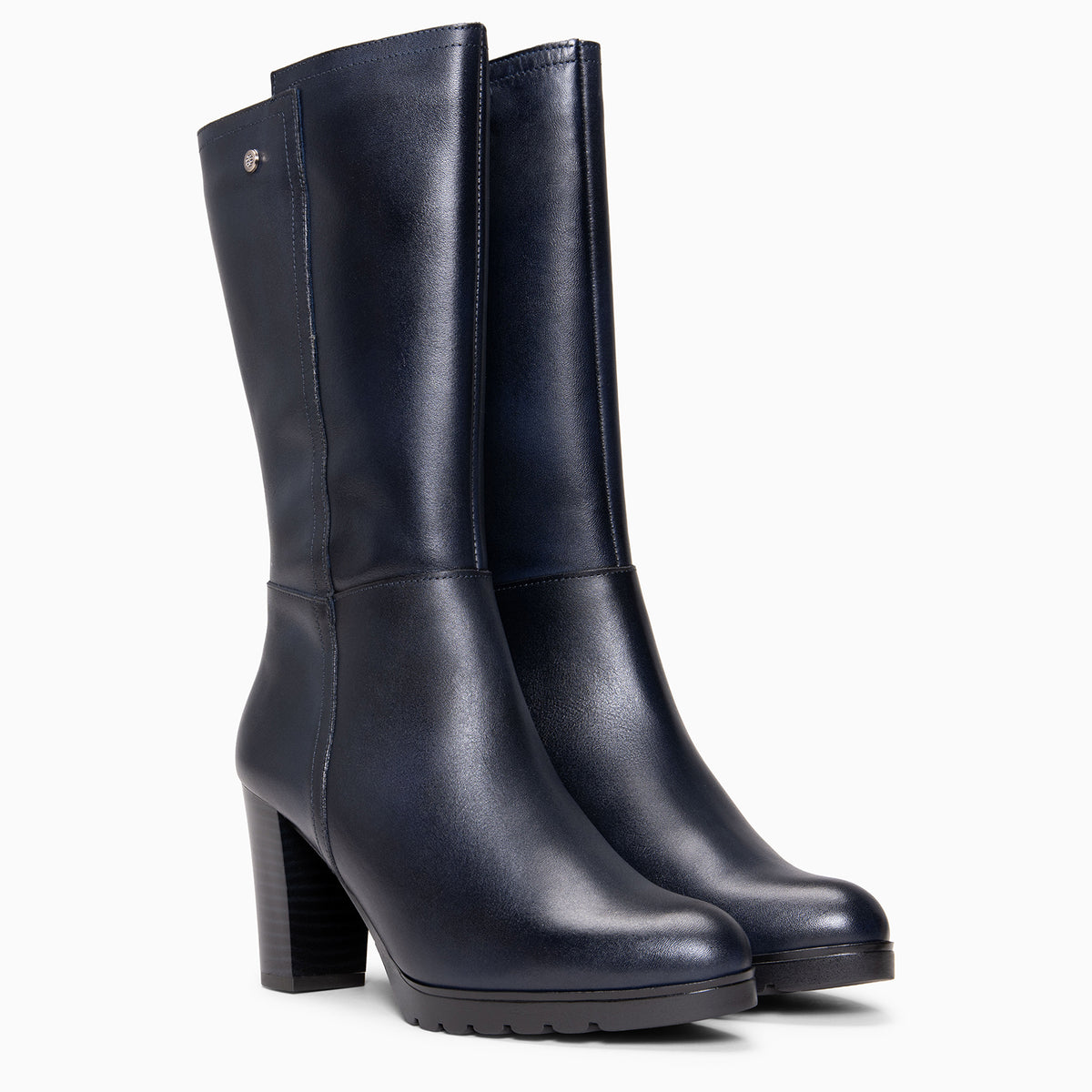 ARIANA - NAVY high heel boots