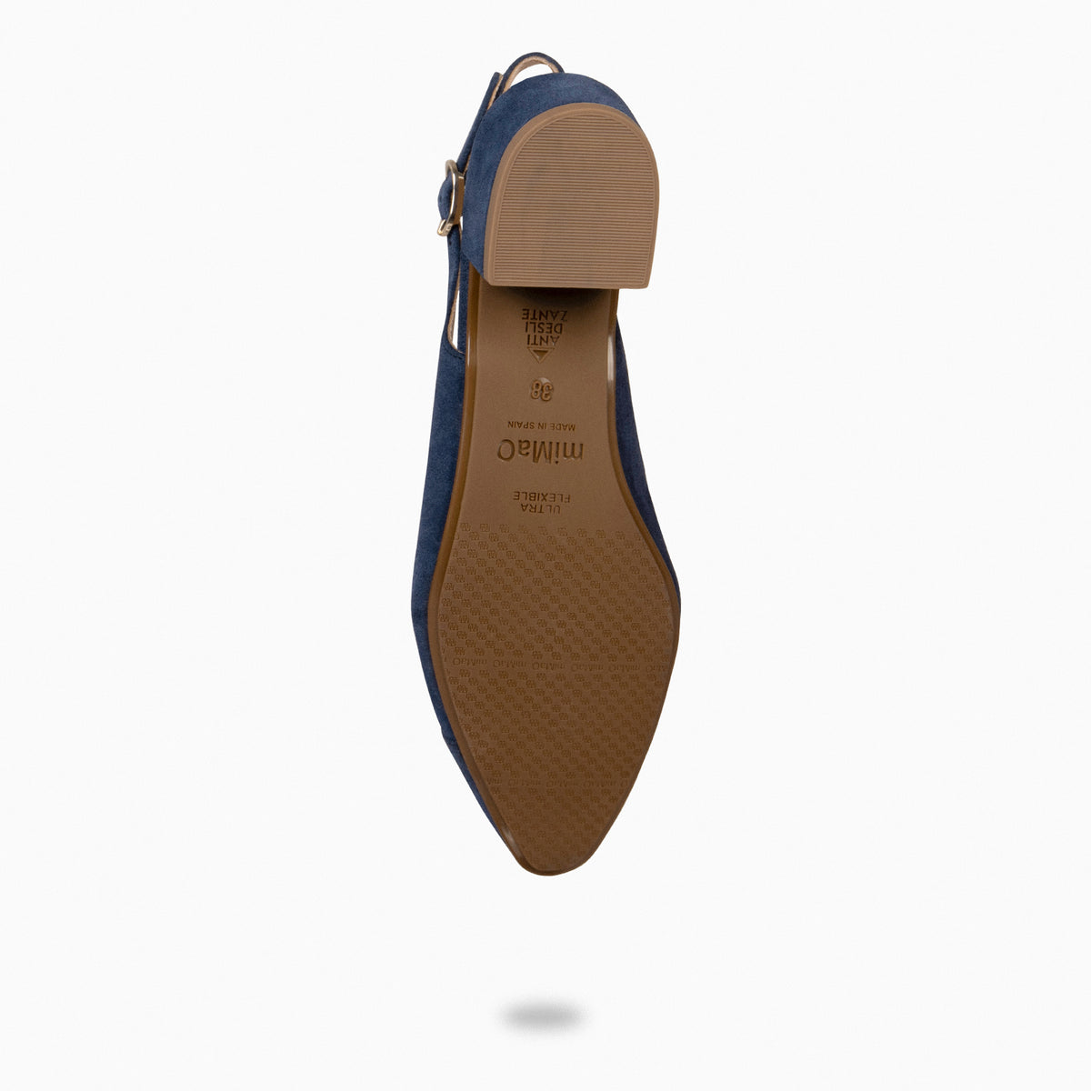 MARTINA - NAVY SLING-BACK