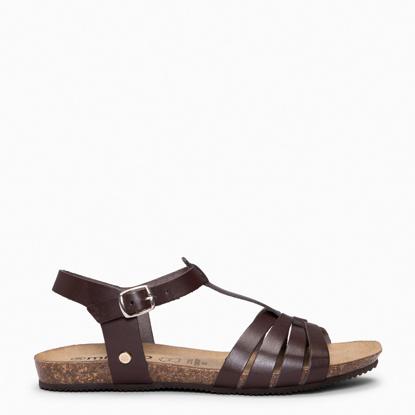 DITA - BROWN Bio strappy sandals