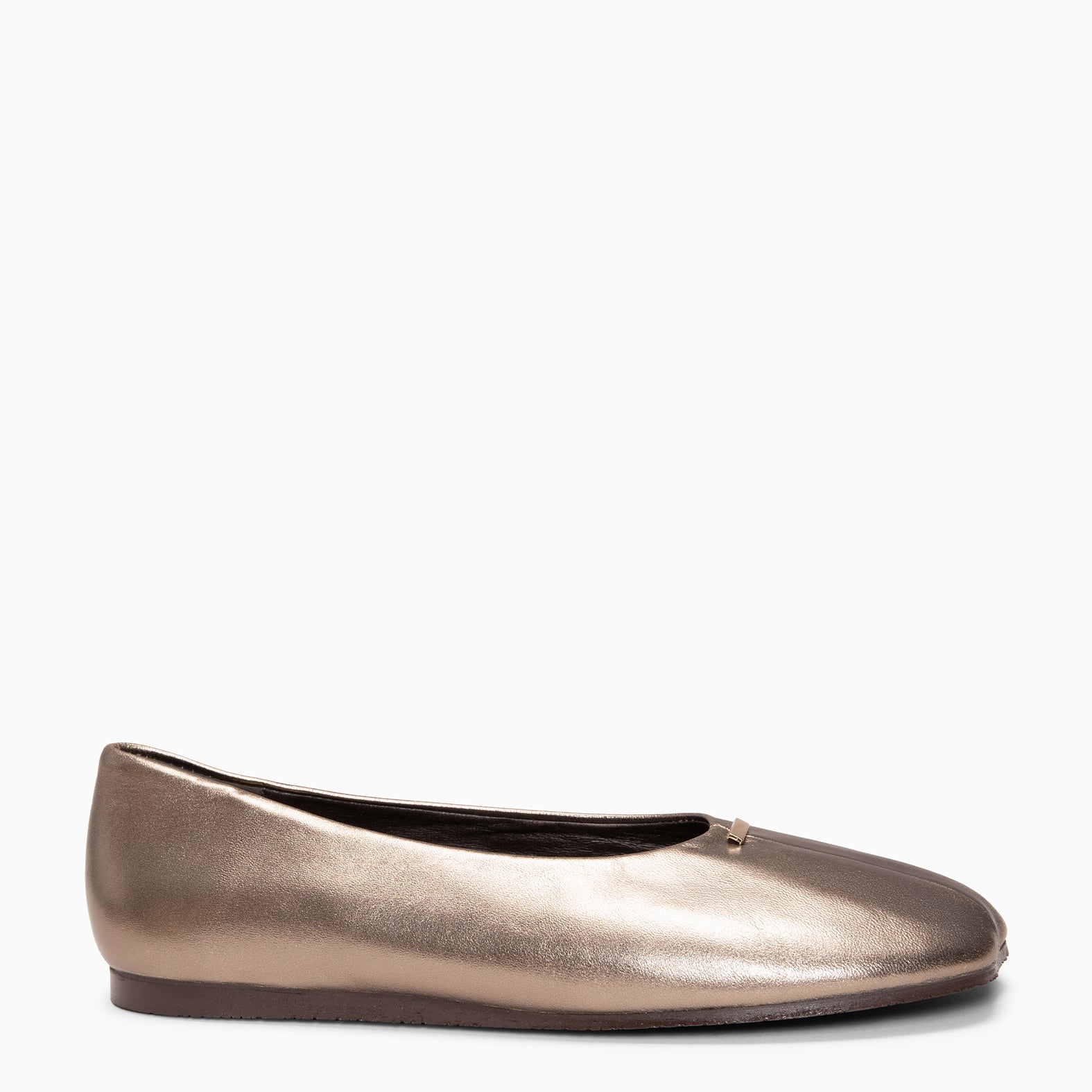 CALA - METAL Baresoft leather ballerinas