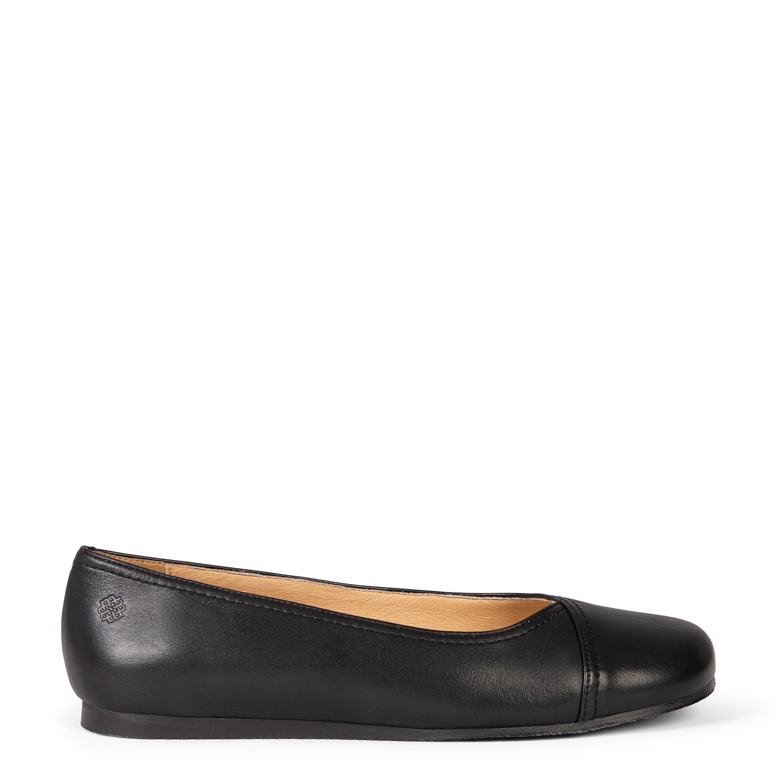 PLUMA – Ballerines Baresoft en cuir NOIR