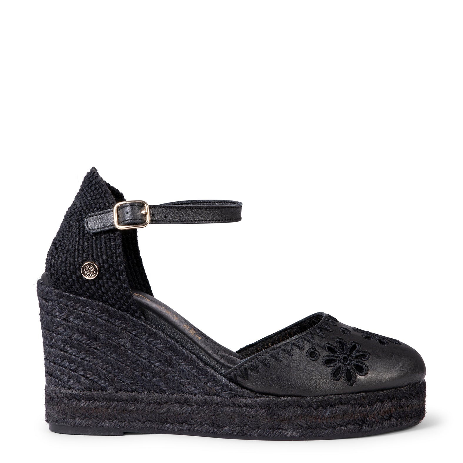 CASARES - Cuña de Esparto de napa NEGRO