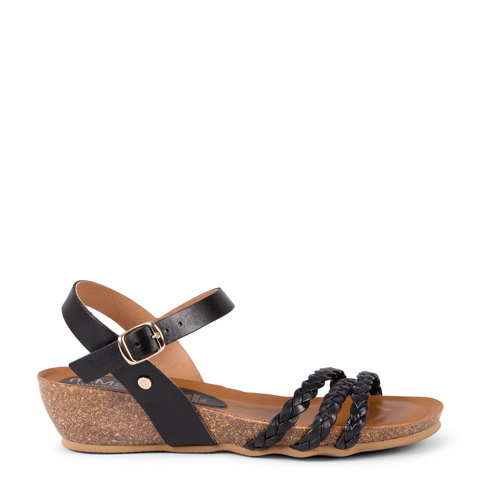 CORFU - BLACK BIO SANDALS