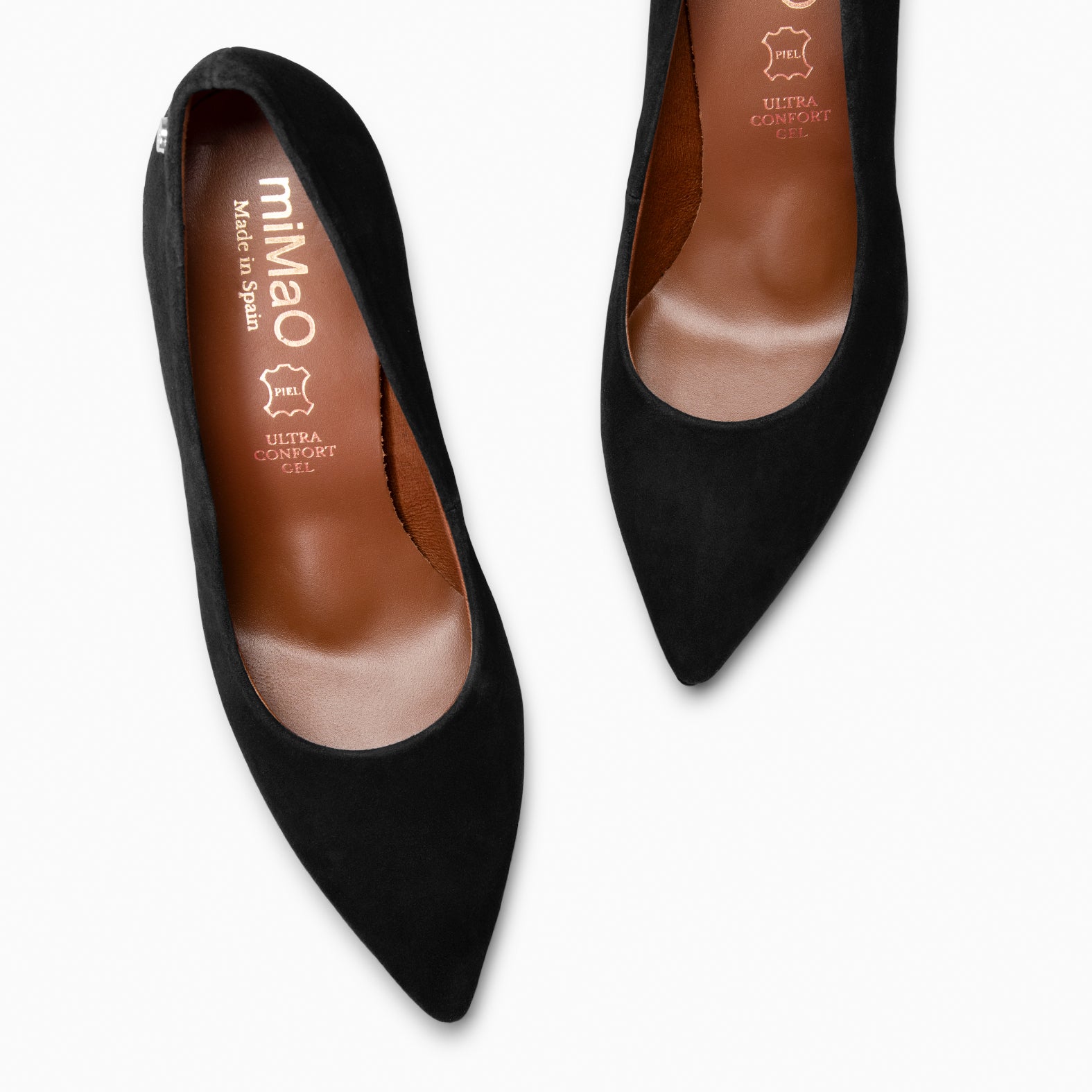 LAUREN – BLACK High-heeled leather shoe