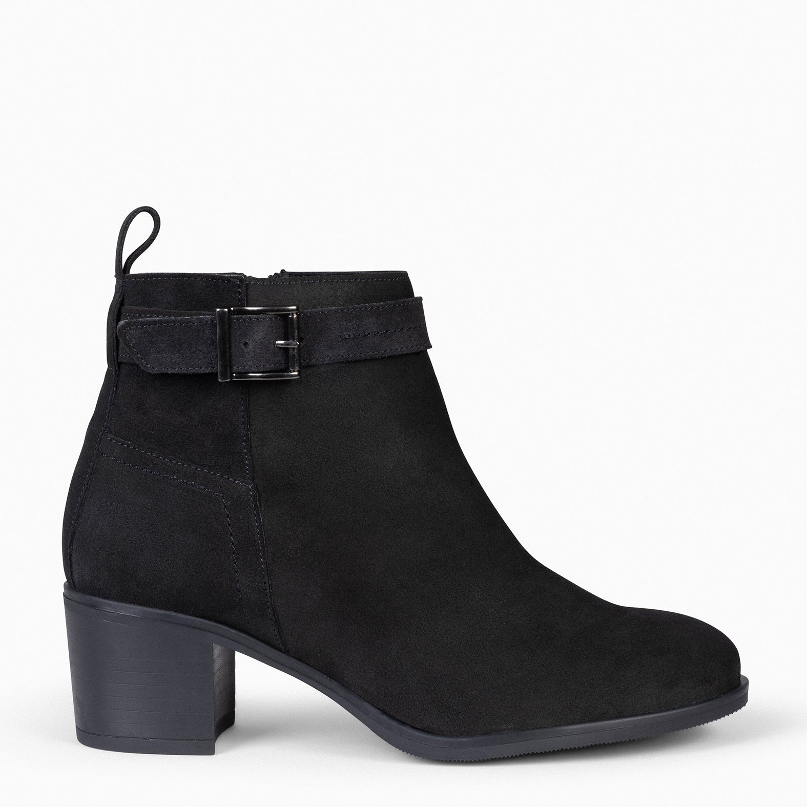 Botin piel serraje discount mujer