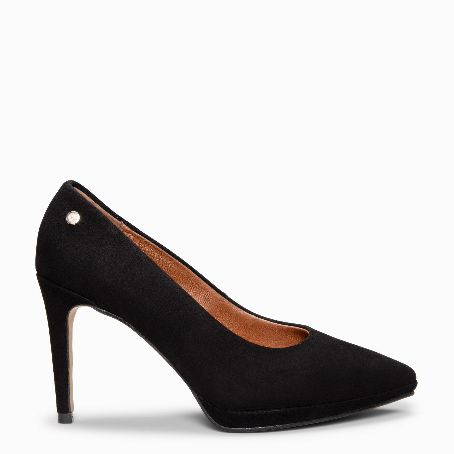 LAUREN - BLACK High-heeled leather shoes