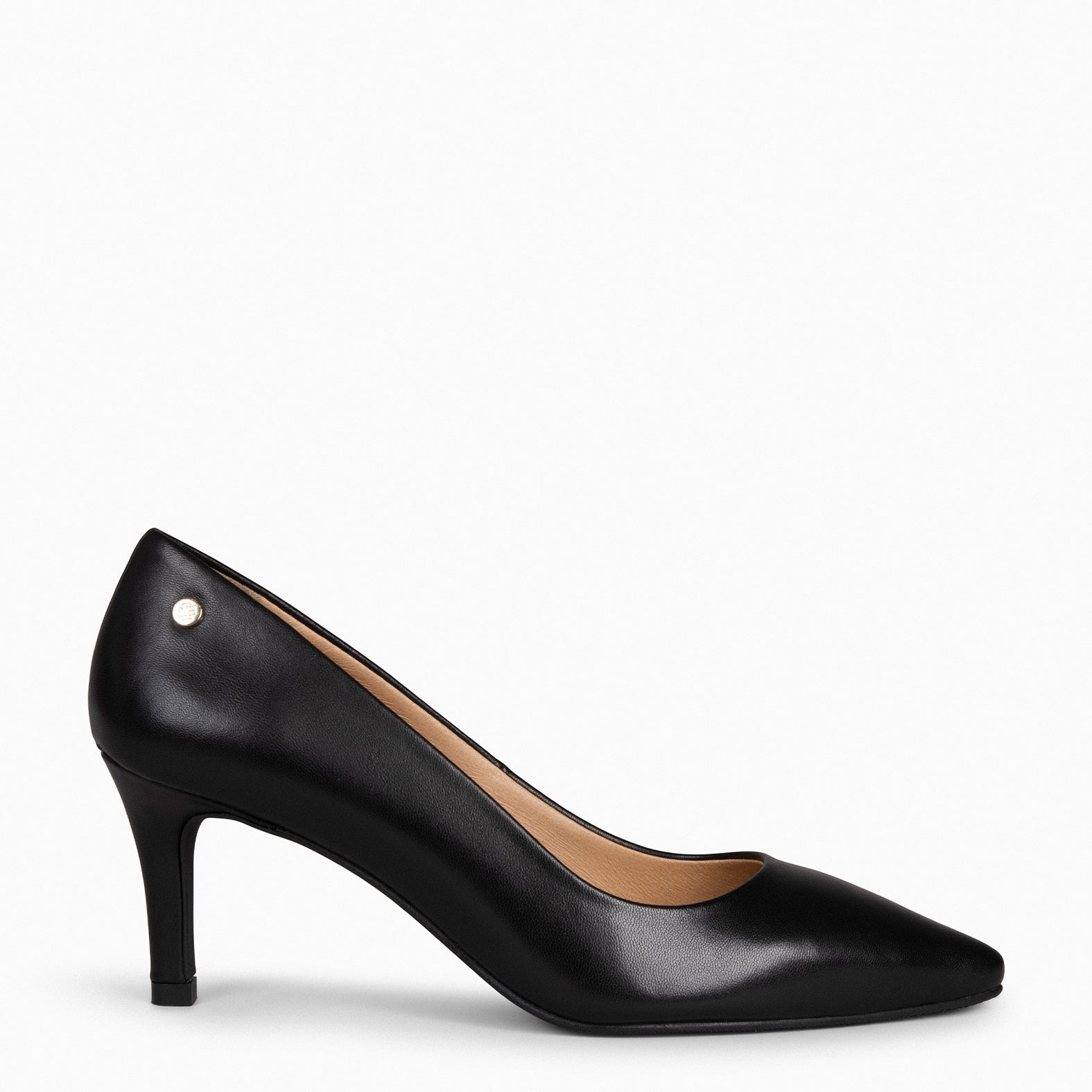 NAPPA STILETTO - BLACK STILETTO HEELS