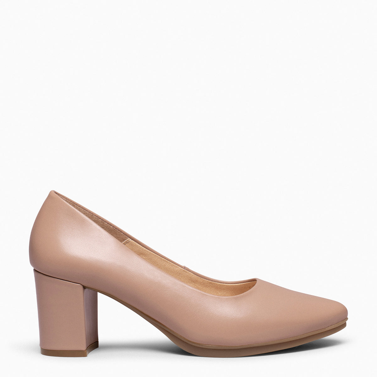 URBAN S SALON – MAKE UP nappa leather mid heel