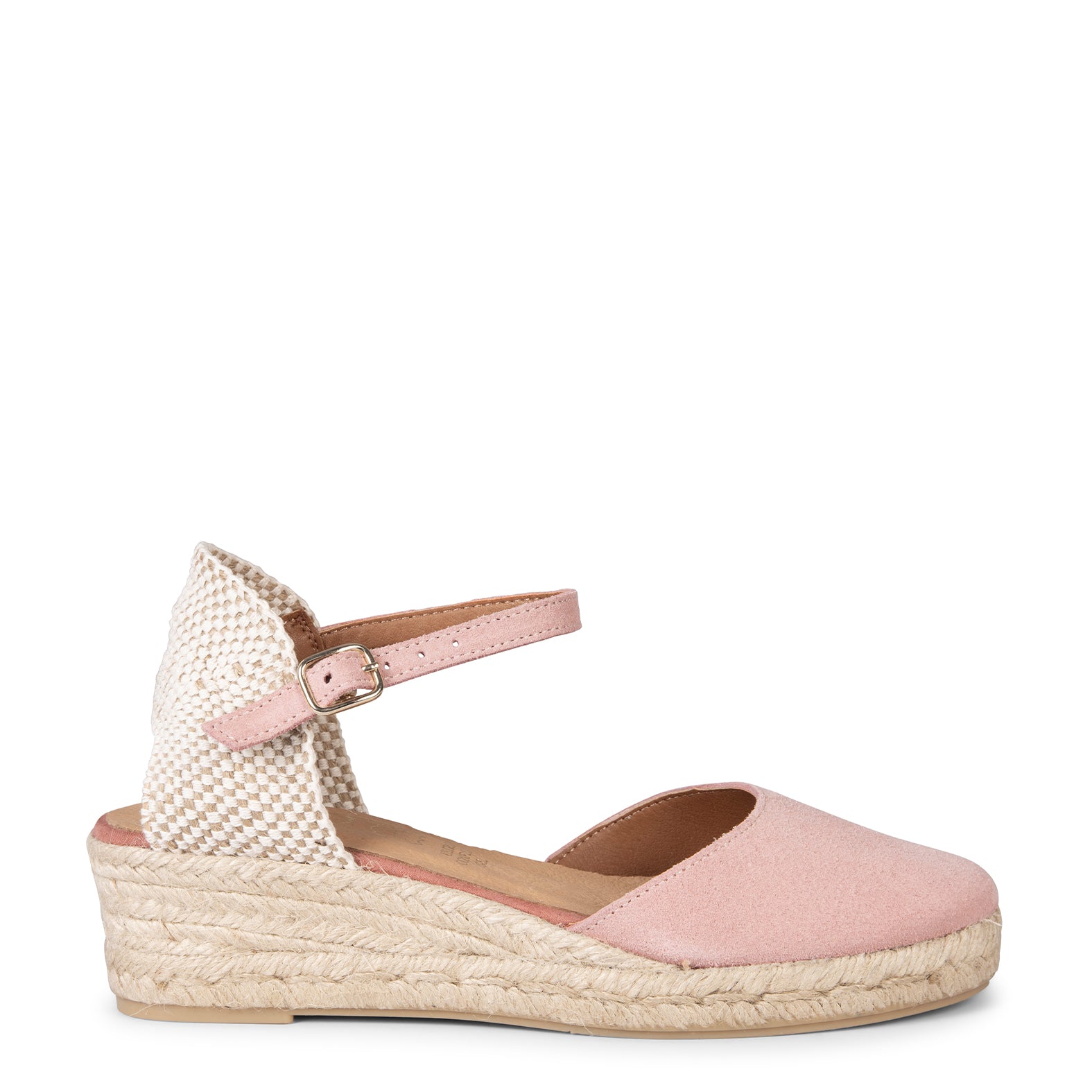 FORNELLS - NUDE WEDGE ESPADRILLES