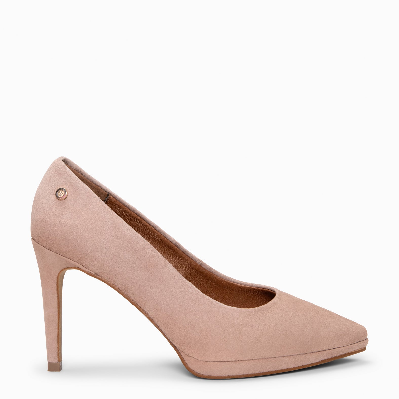 LAUREN – Zapato de tacón alto en piel NUDE