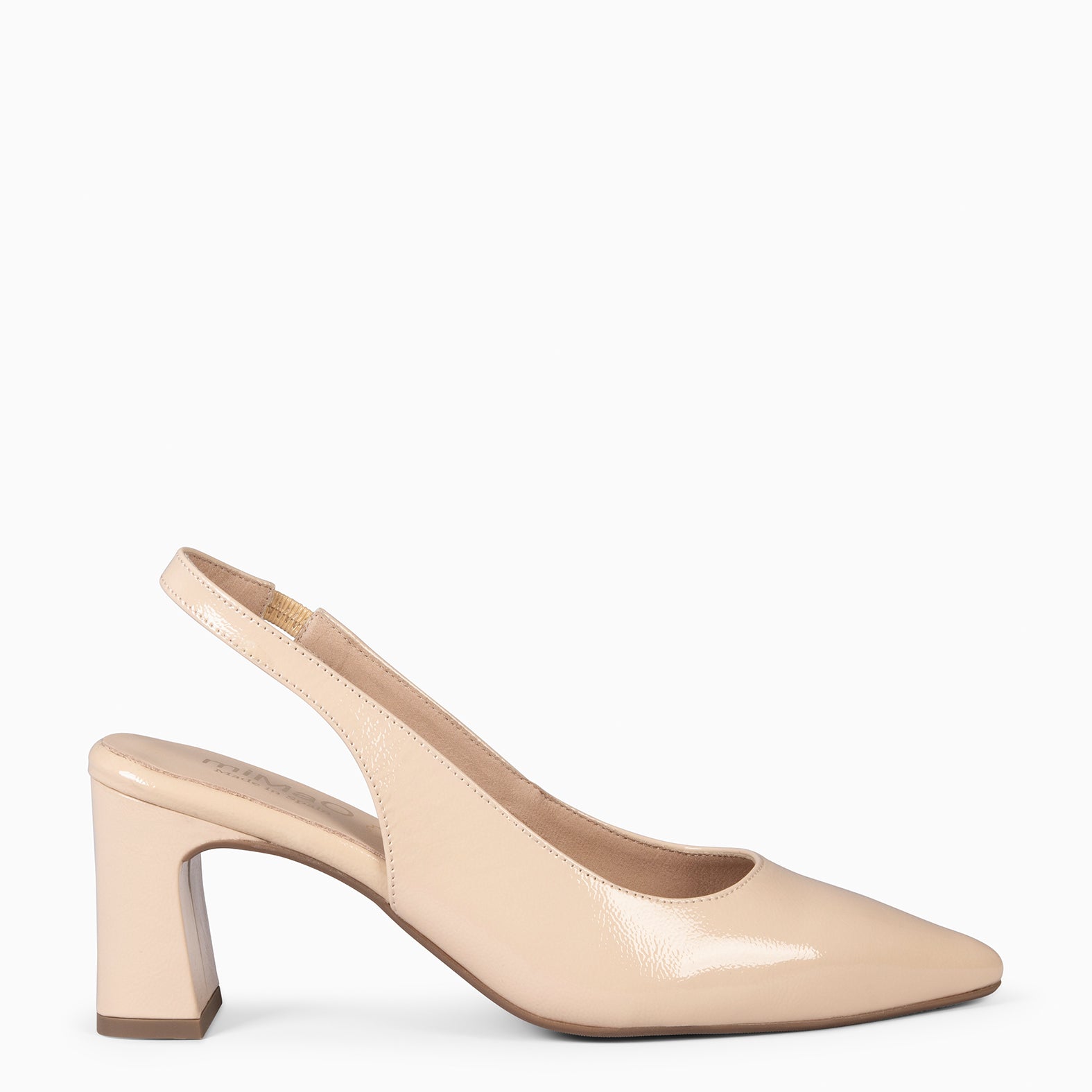 MIRIAM - NUDE SLING-BACK SHOE