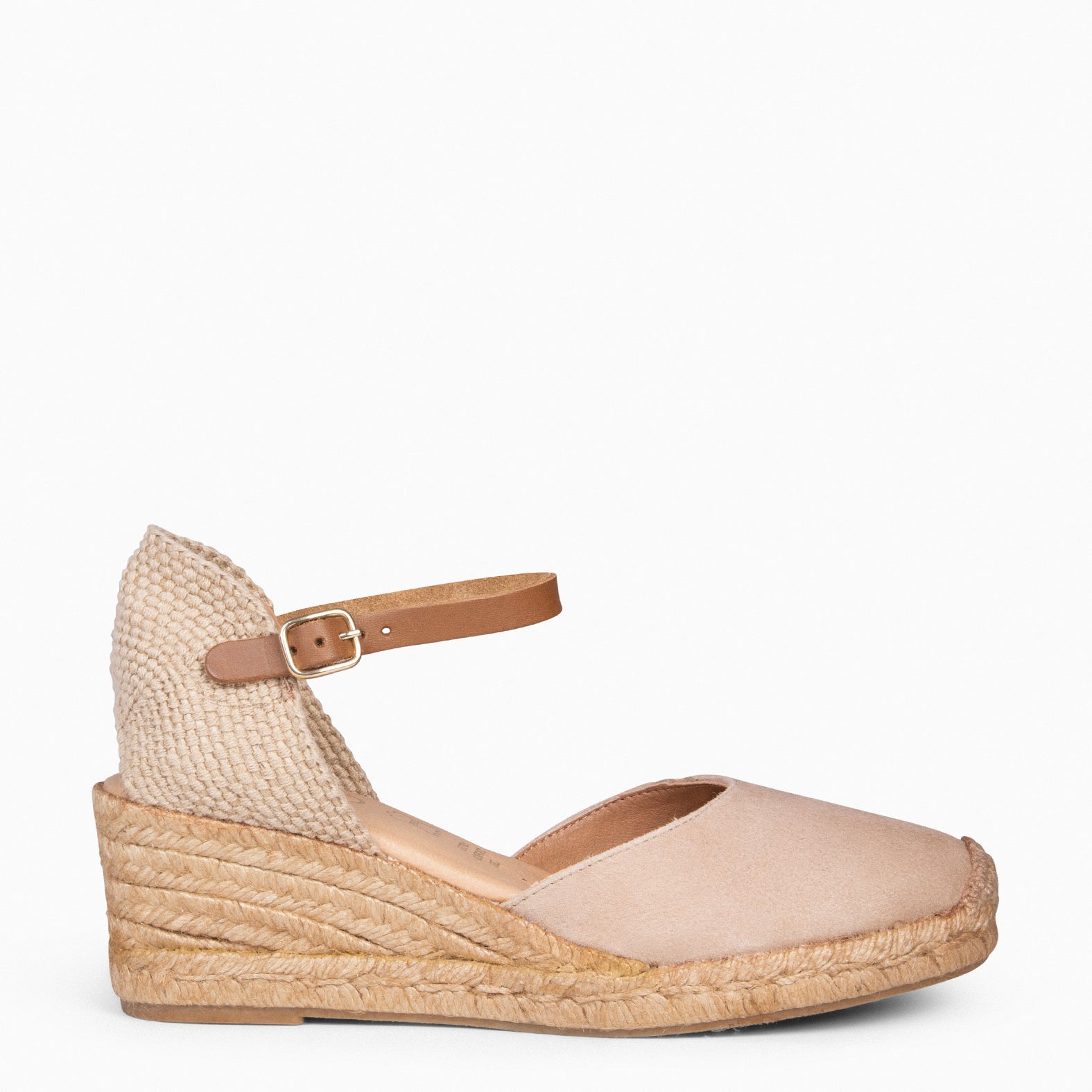 ALTEA - NUDE MID-WEDGE ESPADRILLE