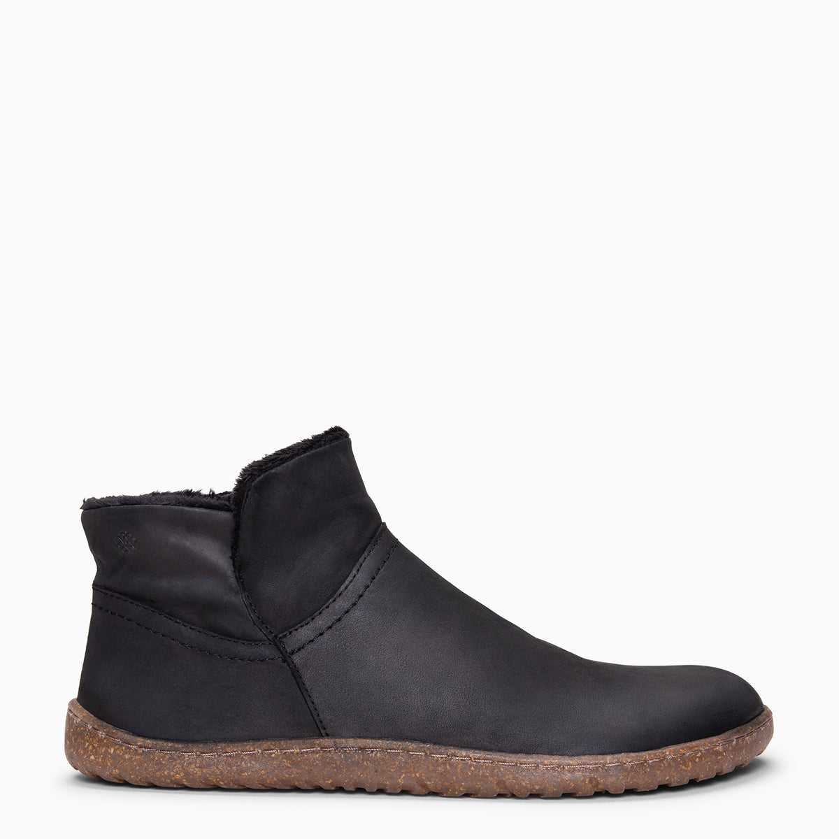 MIST - Zapatos de piel Nobuck NEGRO
