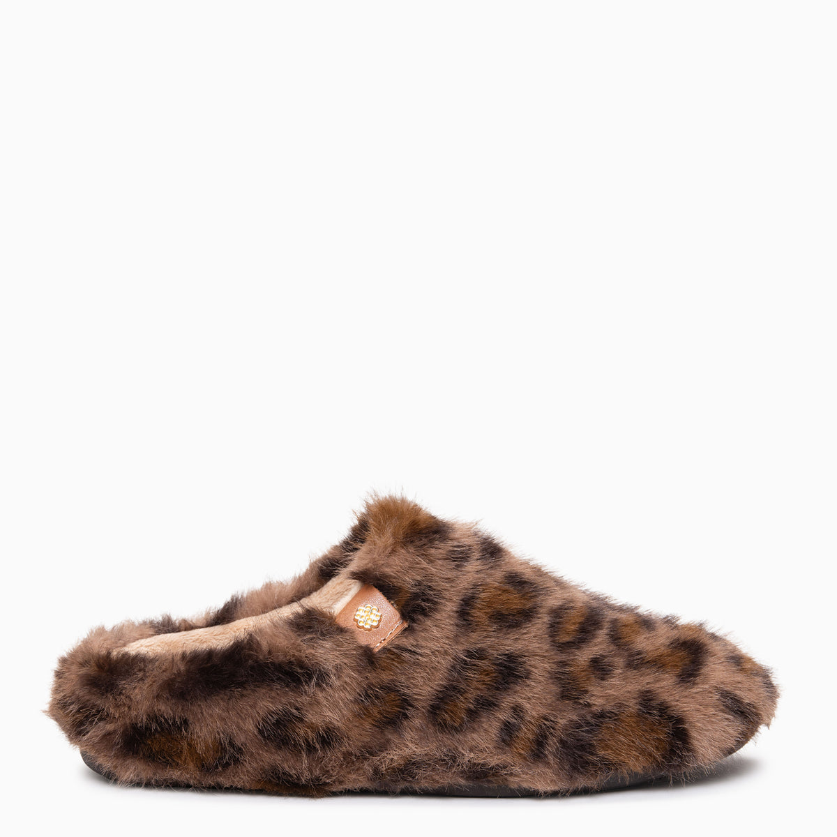 KOMFY DREAMS - Chaussons ultra douceur ANIMAL PRINT LEOPARD