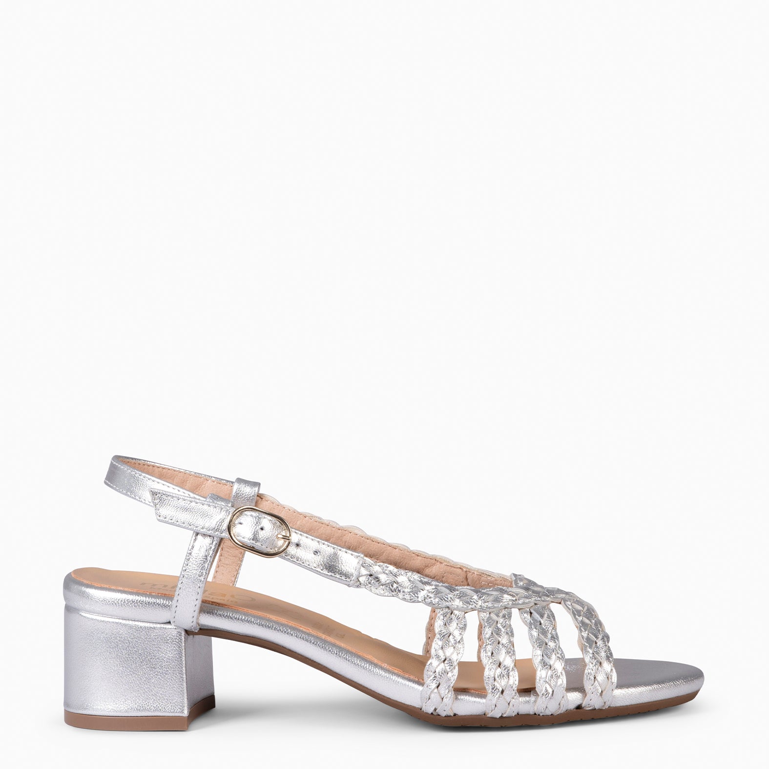 LINA - SILVER WOMEN CASUAL SANDALS