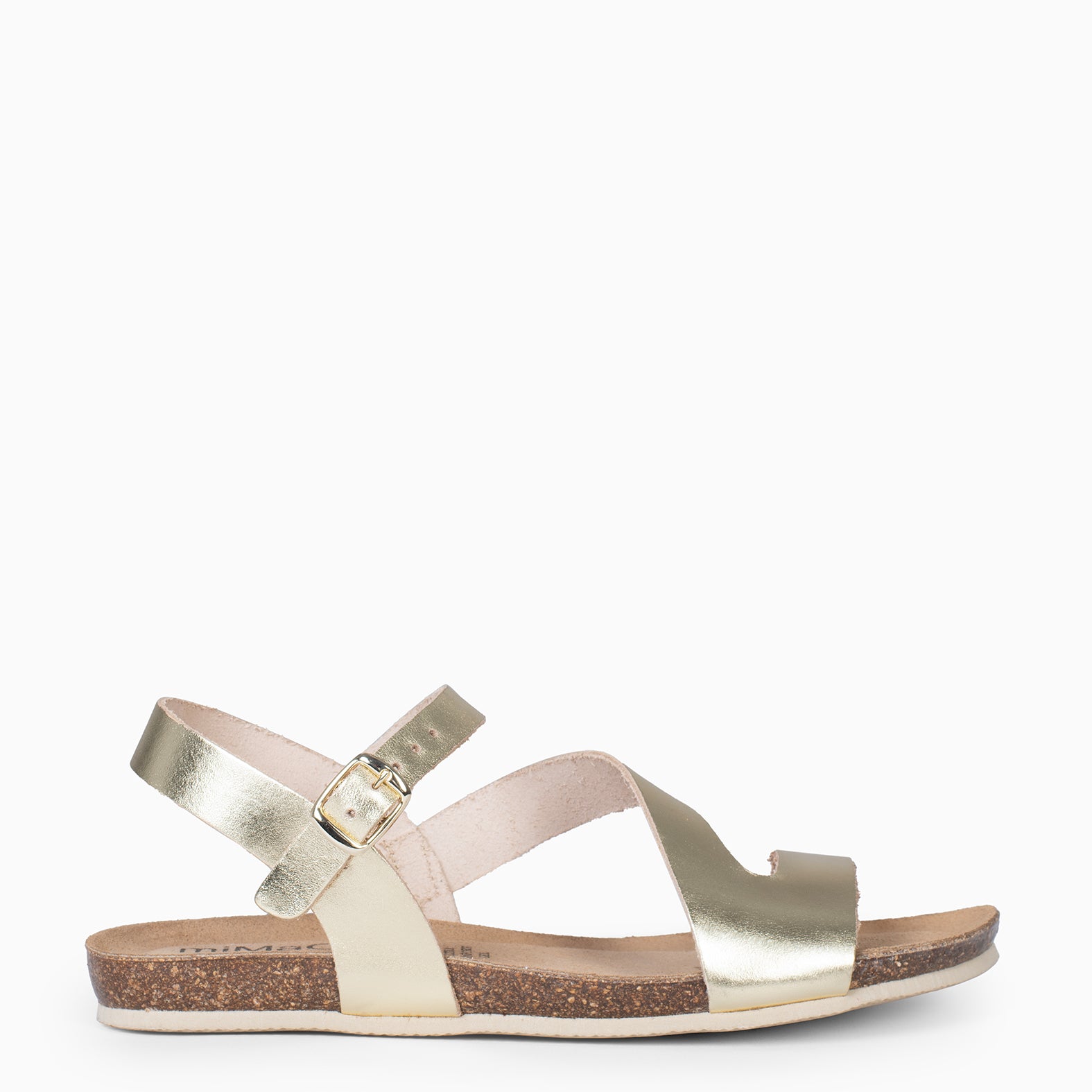LIS - GOLDEN Bio leather sandals