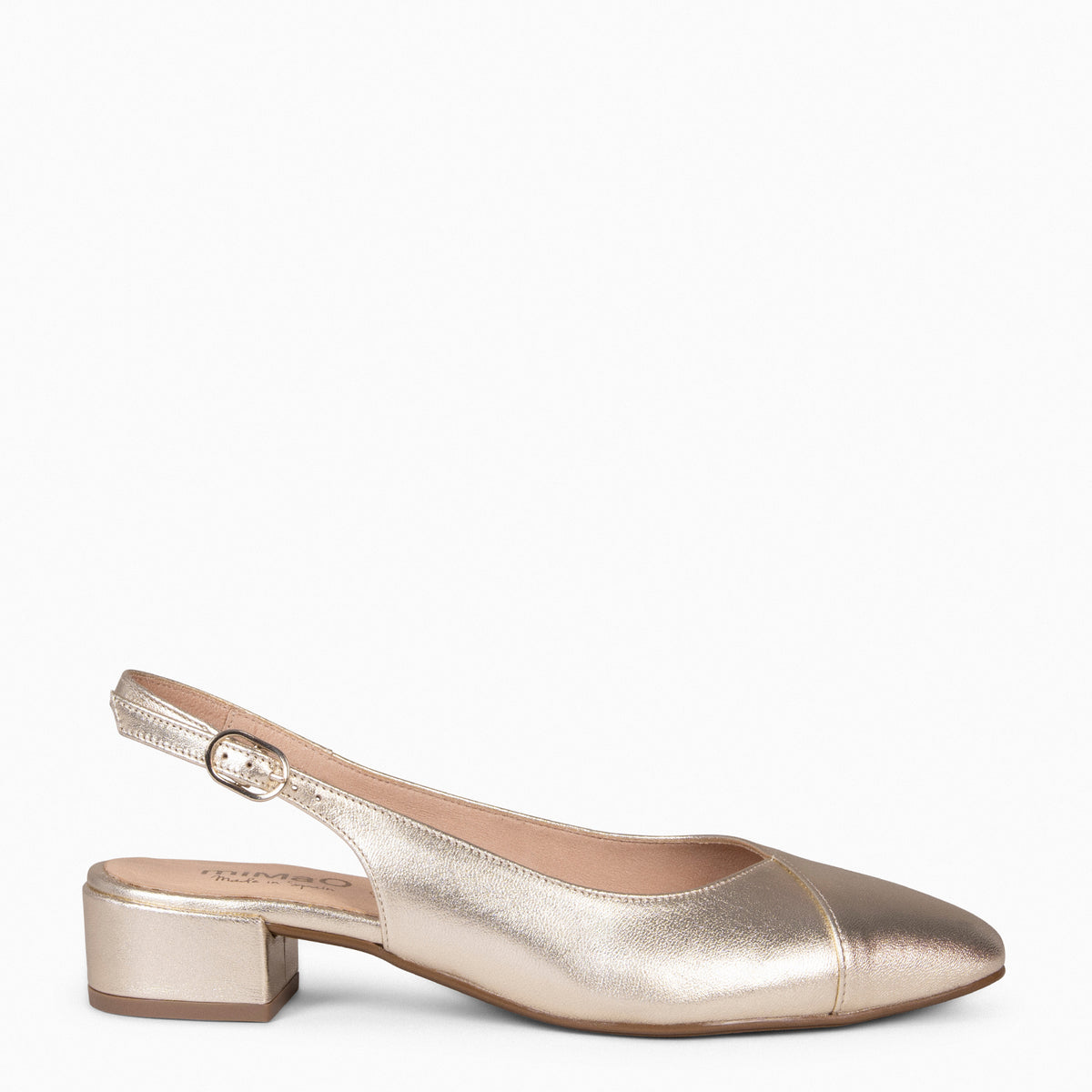 MARTINA - GOLD SLING-BACK