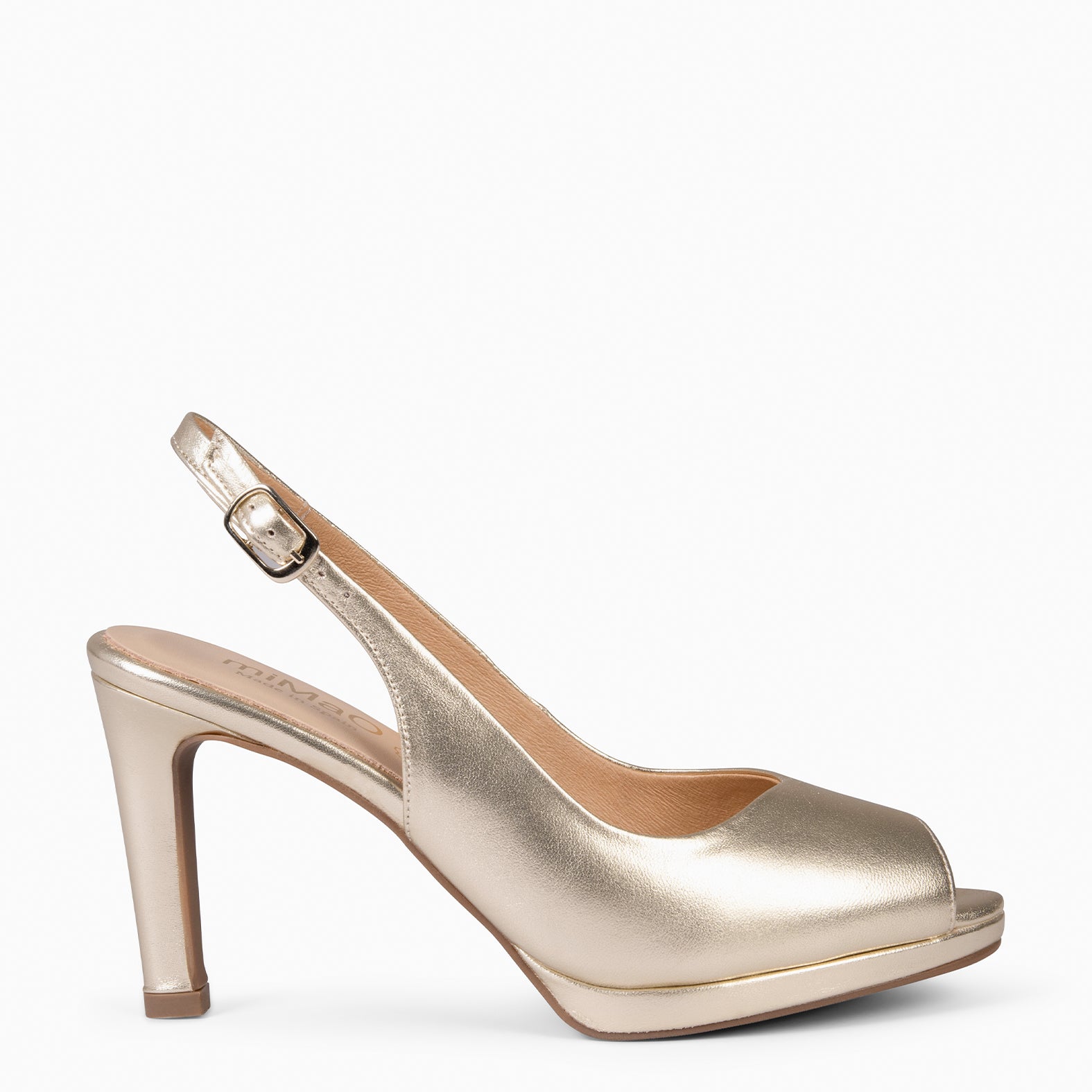 ELSA - GOLDEN High-heeled slingback