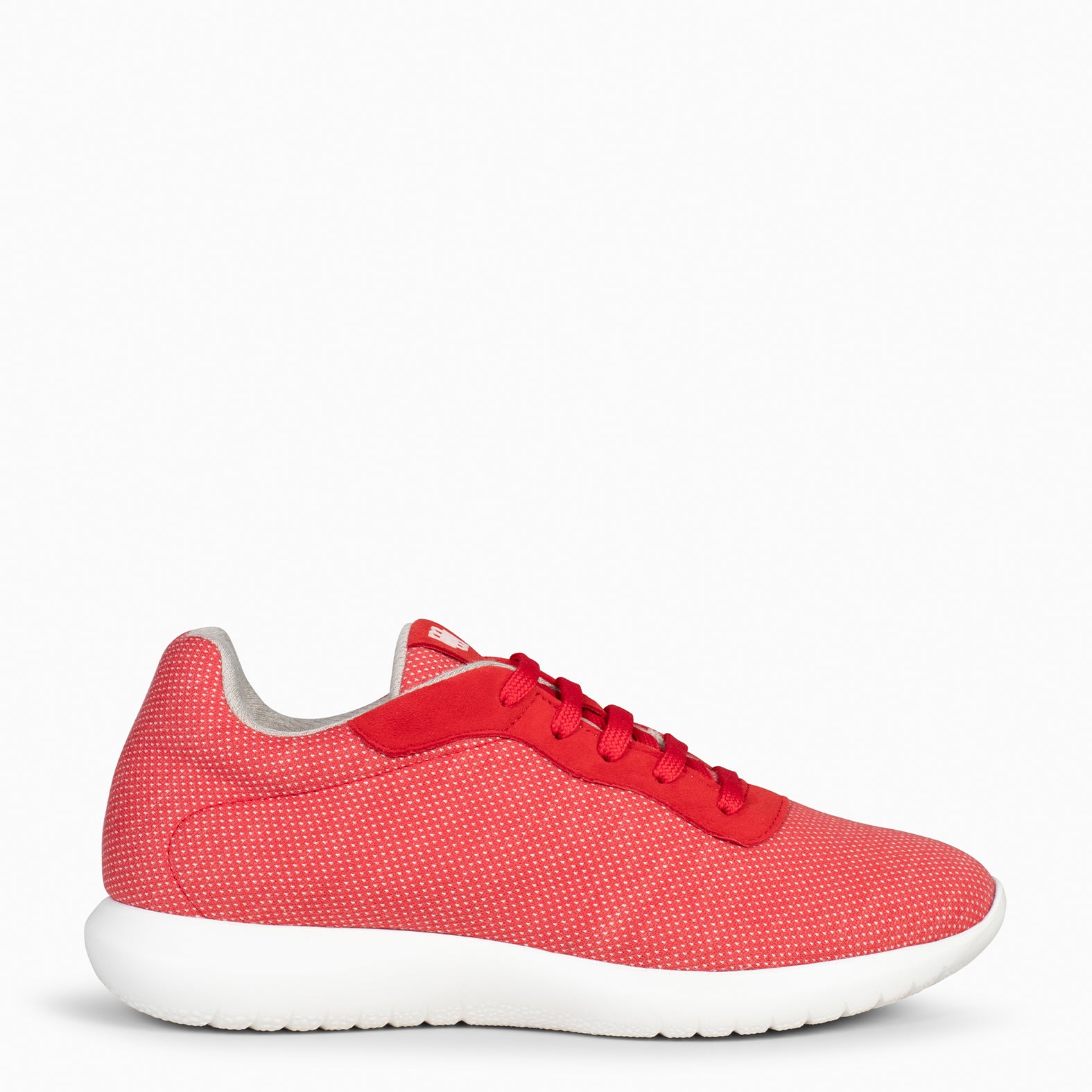 YOGA – Zapatillas deportivas de lana merino ROJO