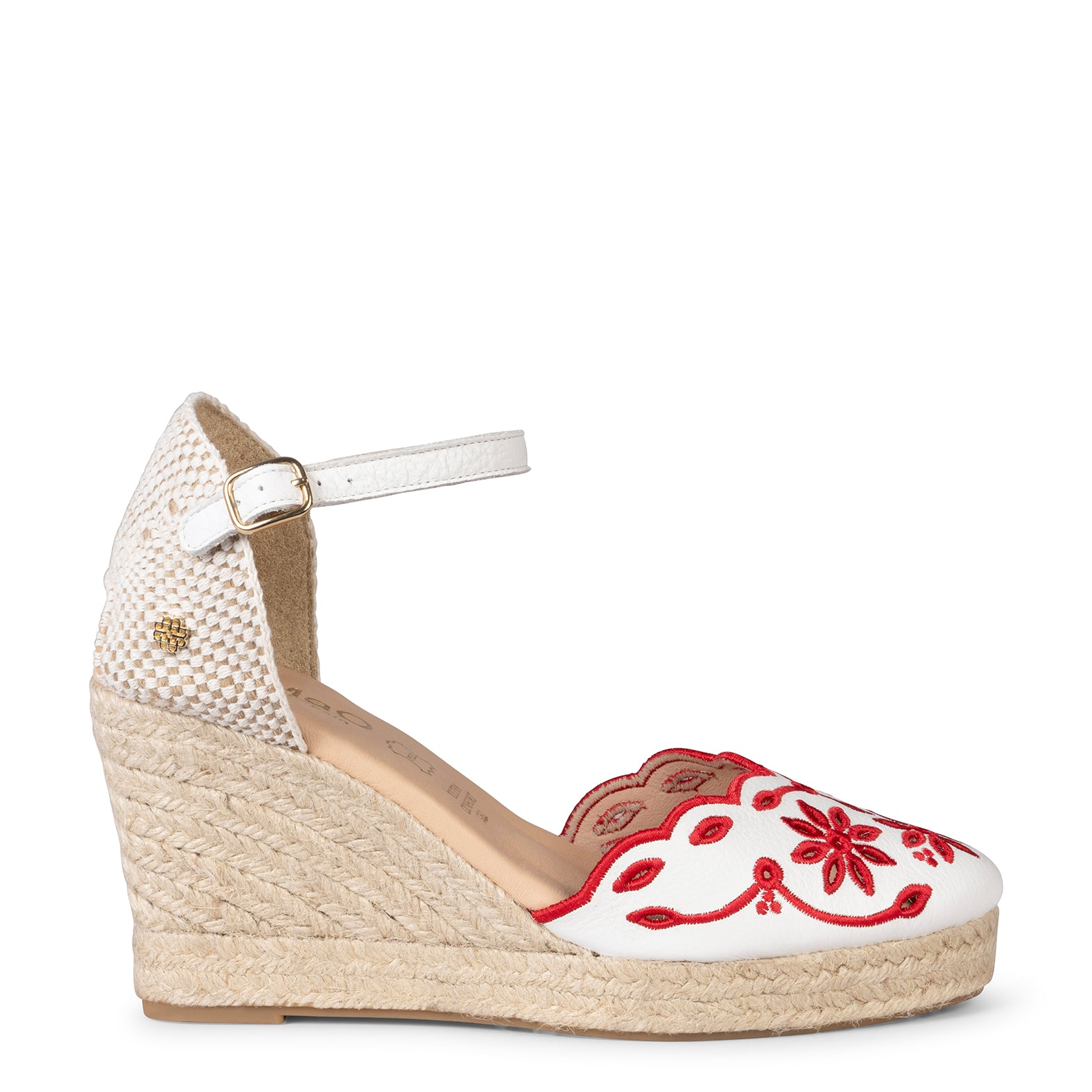 RONDA - RED WEDGE ESPADRILLES