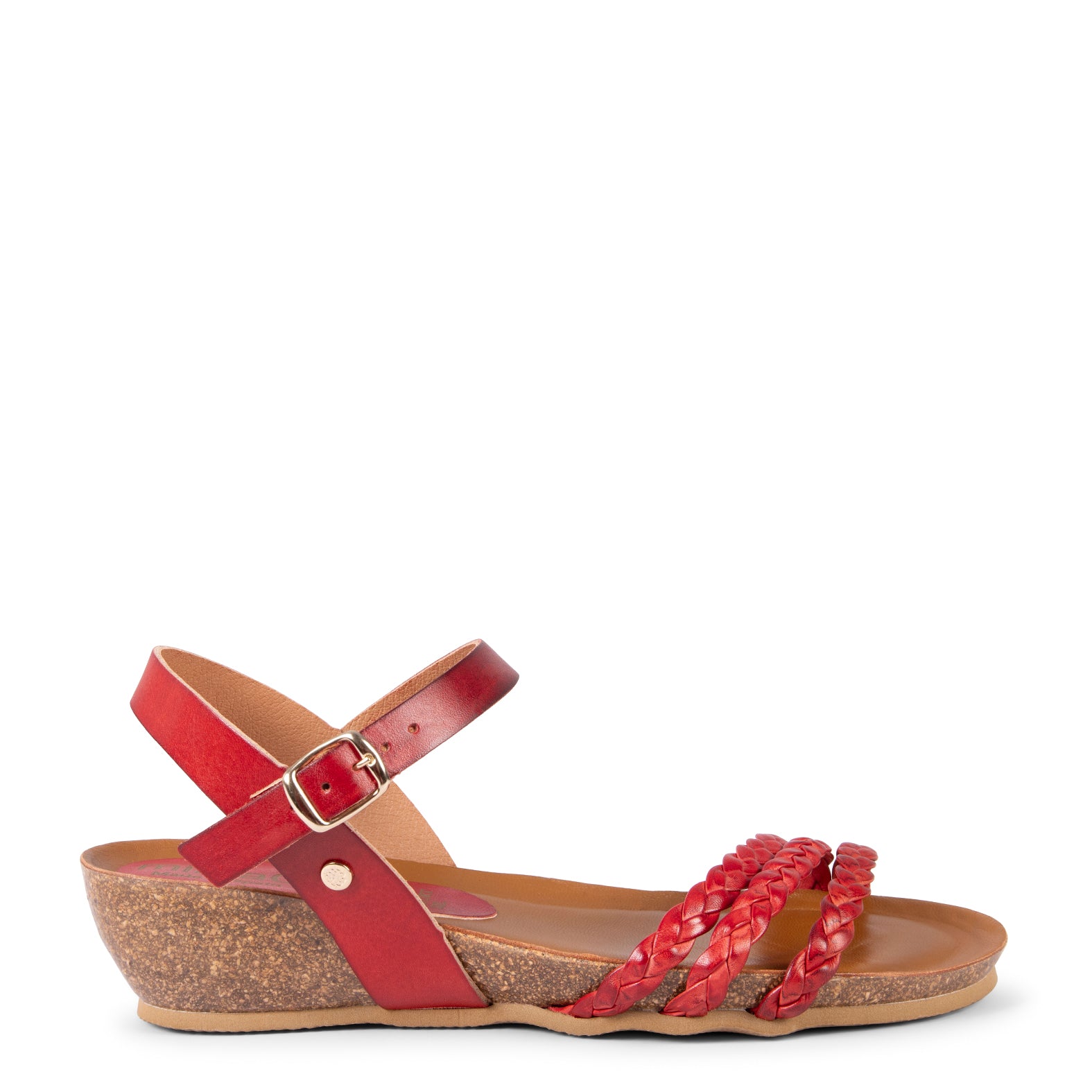CORFU - SANDALIAS BIO ROJO