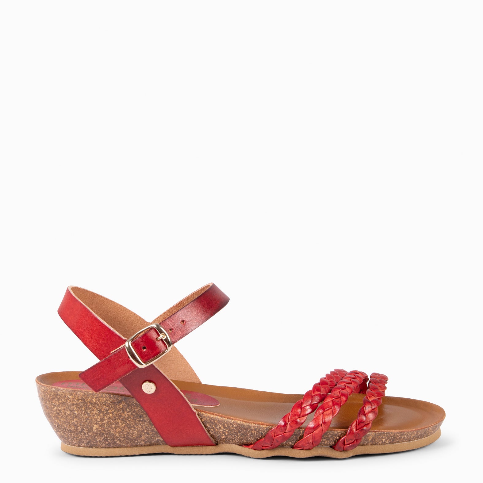 CORFU - SANDALIAS BIO ROJO