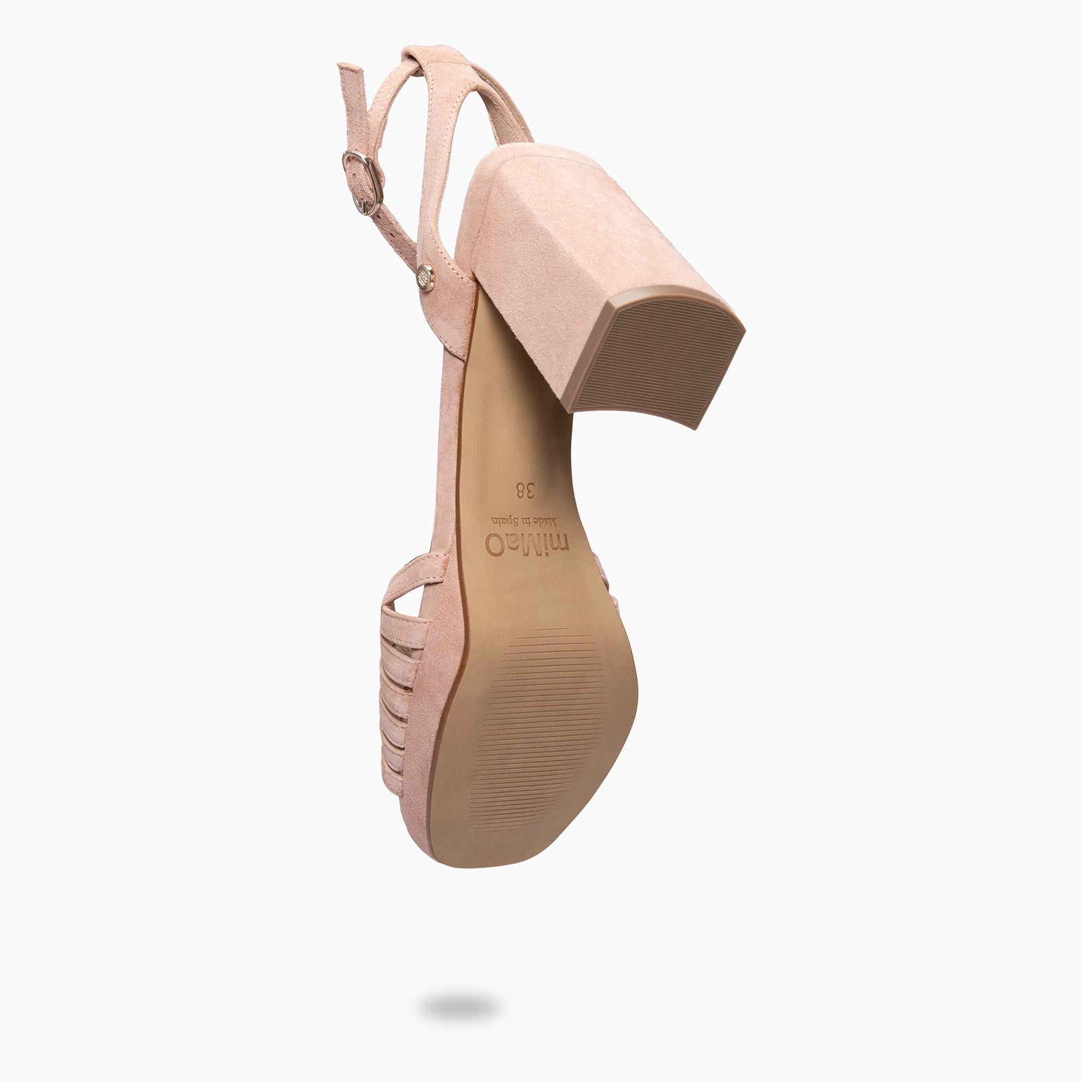CRISTEL - PINK ELEGANT WOMEN'S HEELED SANDALS
