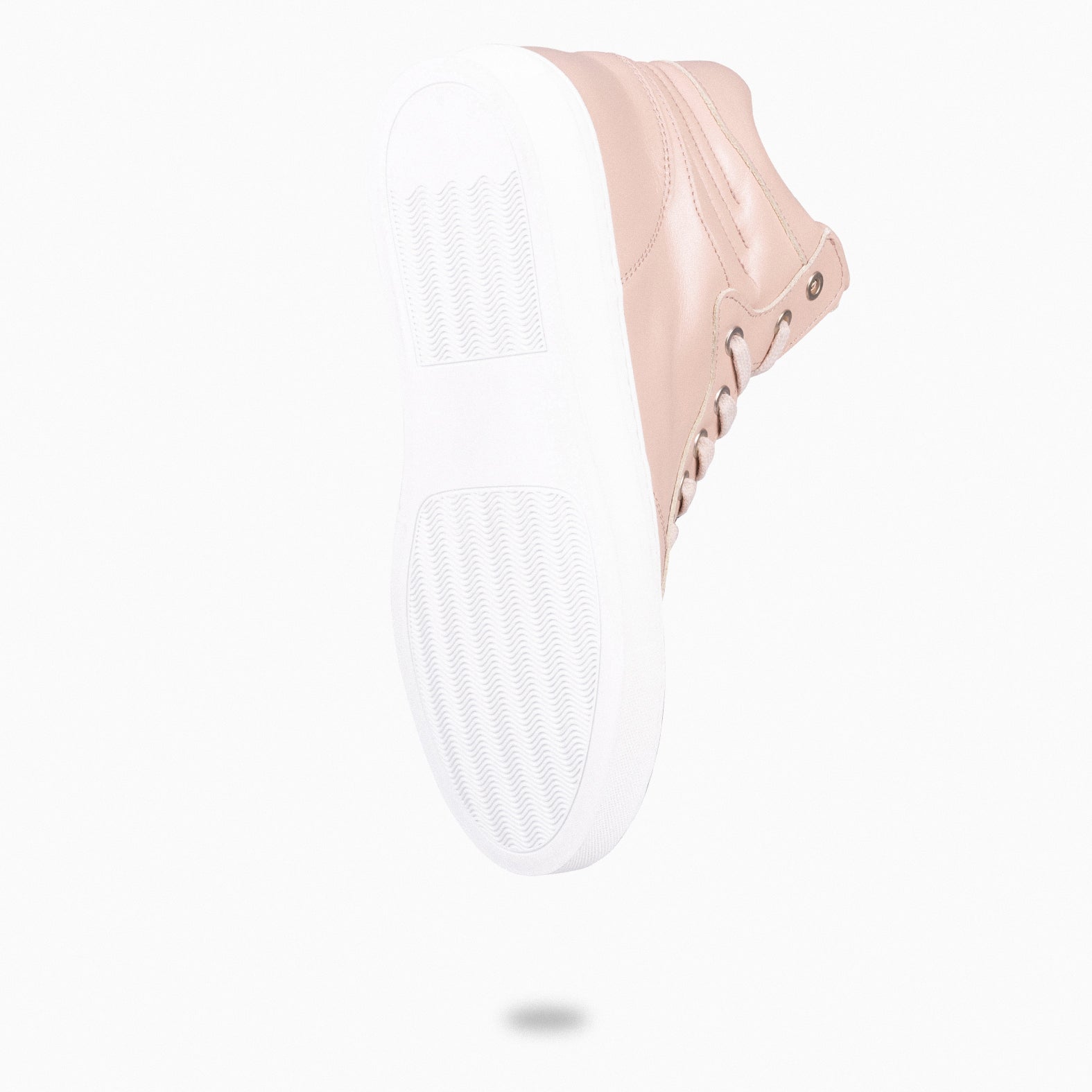 BASKET - Zapatillas Altas de Mujer NUDE