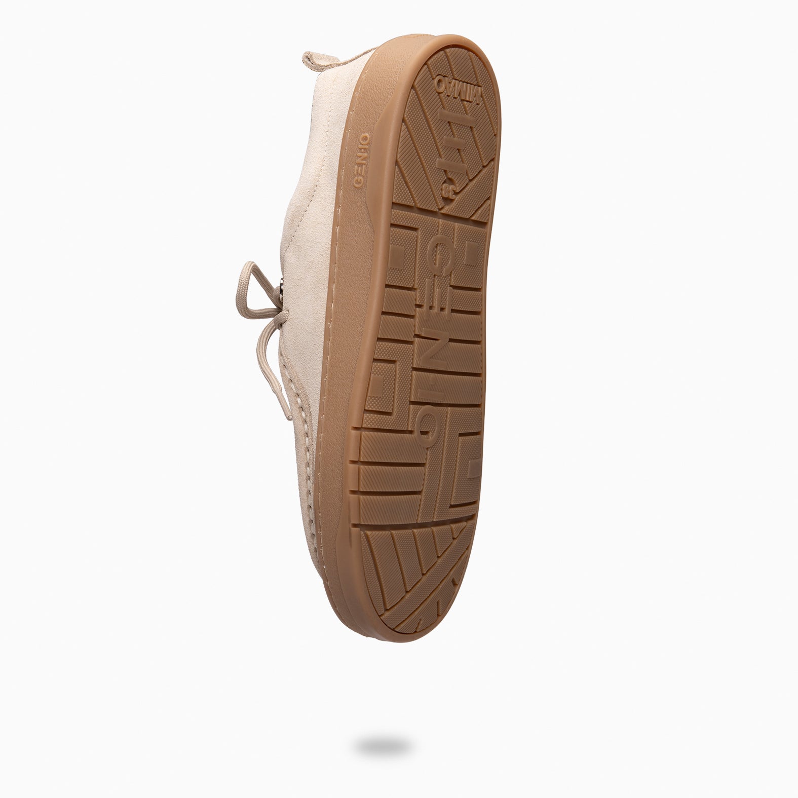 NIMBO - BEIGE Baresoft lace-up loafers