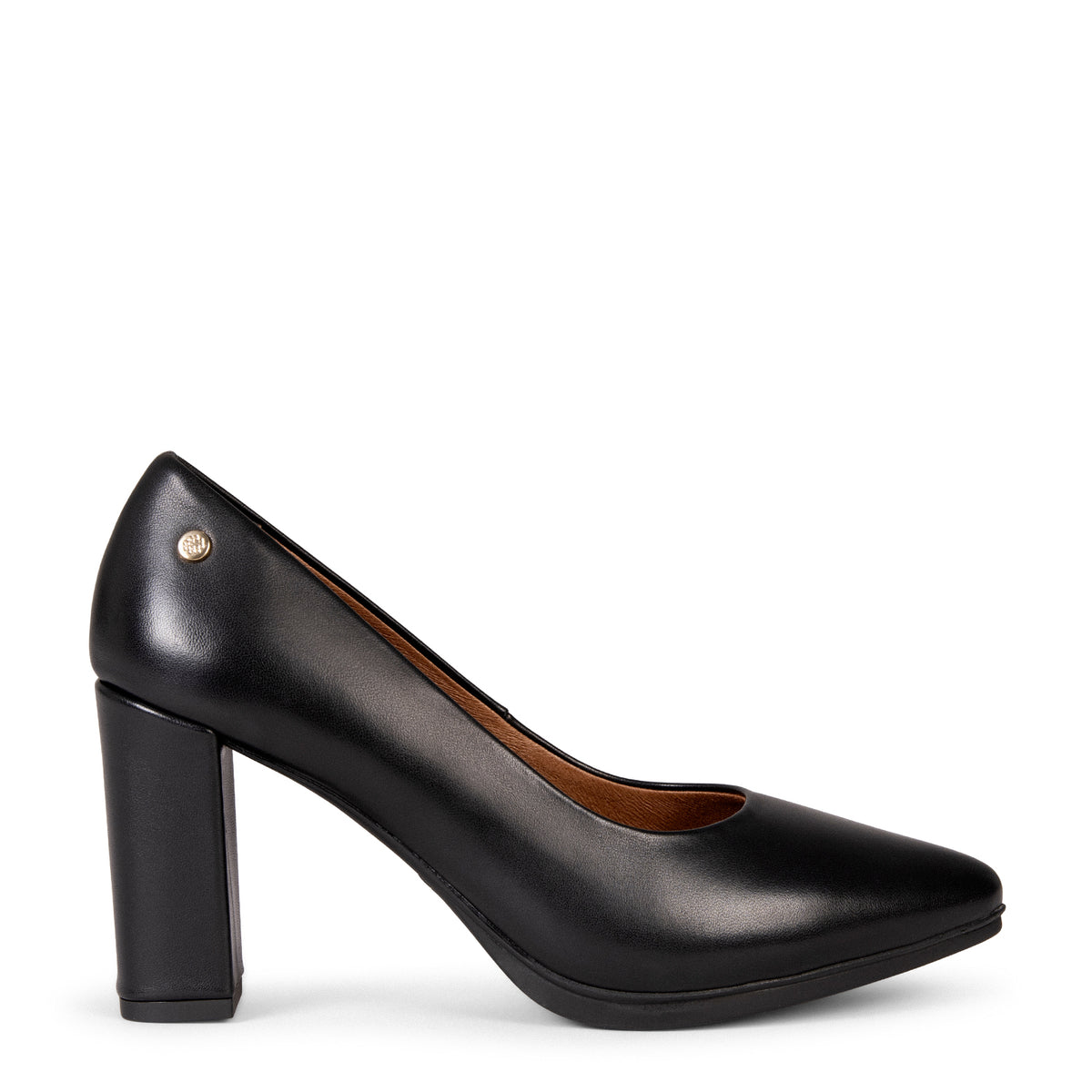 URBAN SALON – BLACK nappa leather high heel