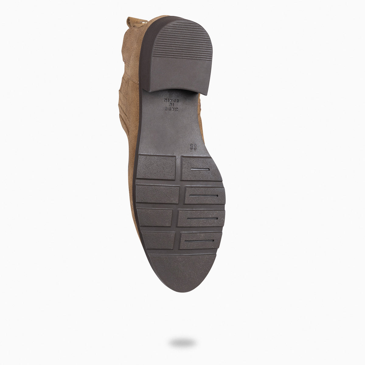 OHIO - Botines Bajos para mujer en color CAMEL