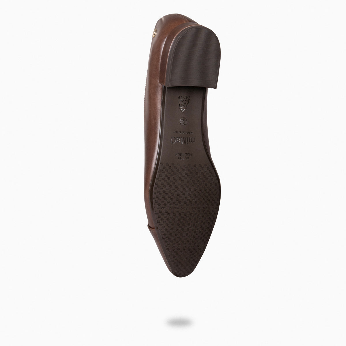 MARIE - BROWN Low heel ballerinas