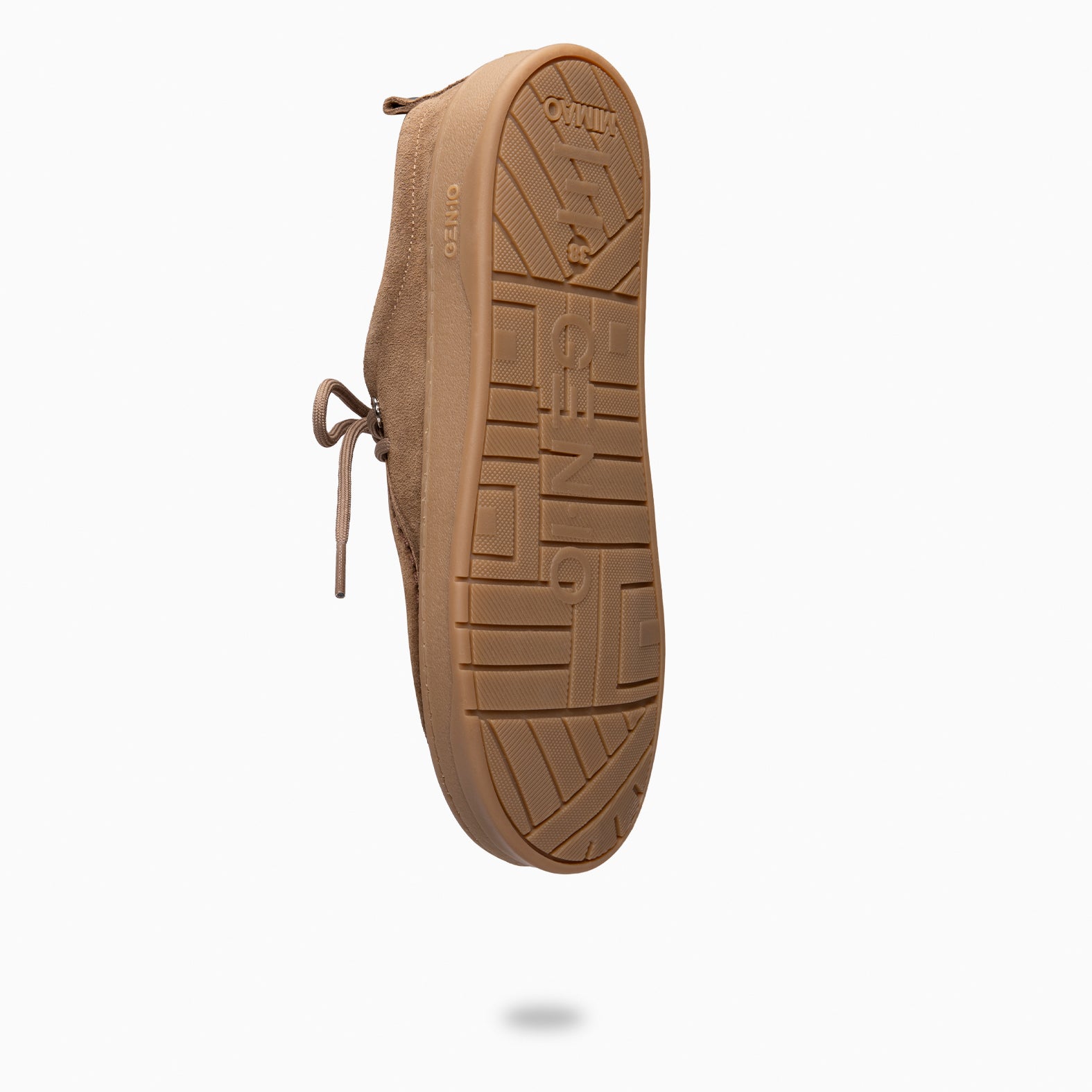 NIMBO - TAUPE Baresoft lace-up loafers