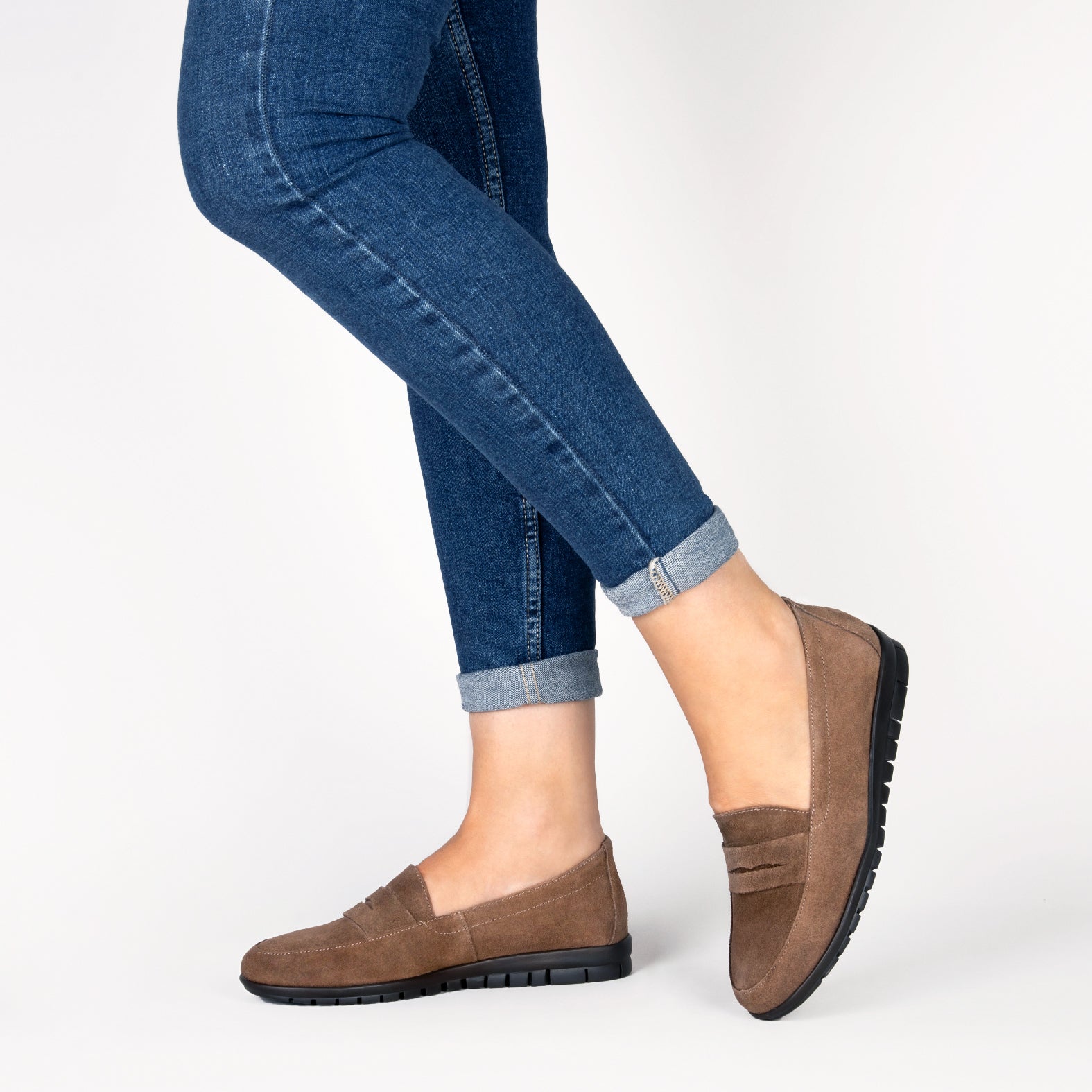 360 - Mocasines con antifaz TAUPE