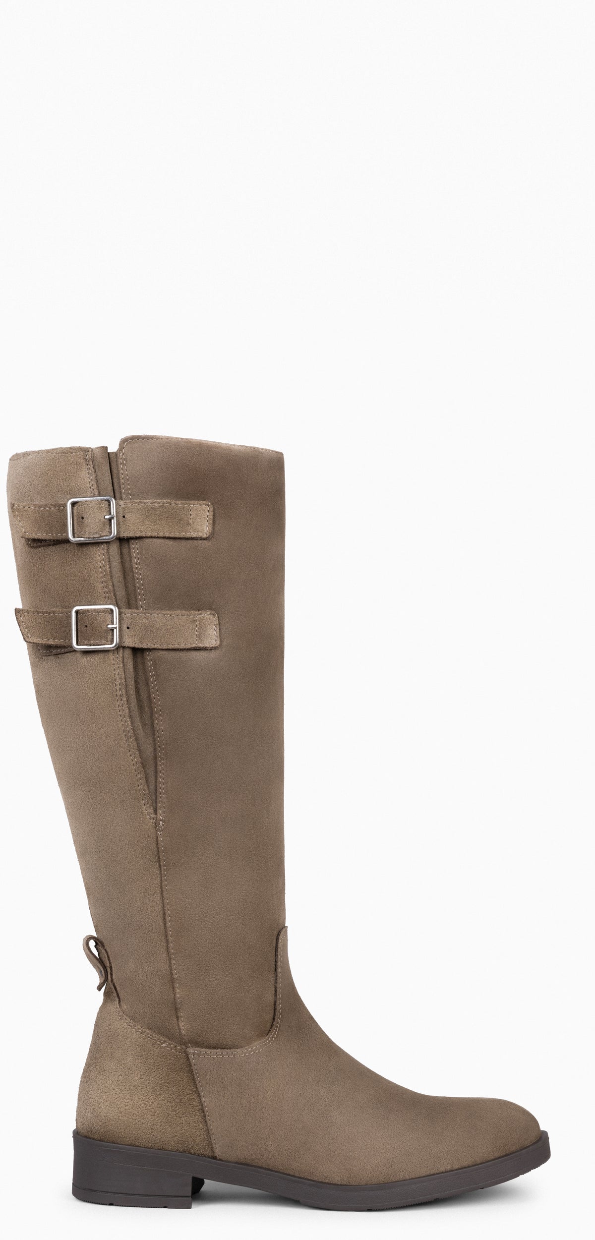 CORK - Bota alta para mujer TAUPE
