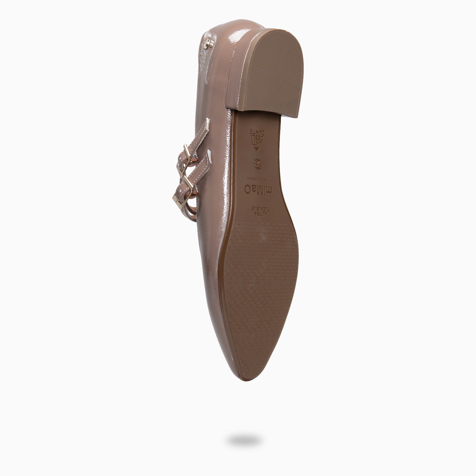 Alana - Merceditas con tacón bajo TAUPE