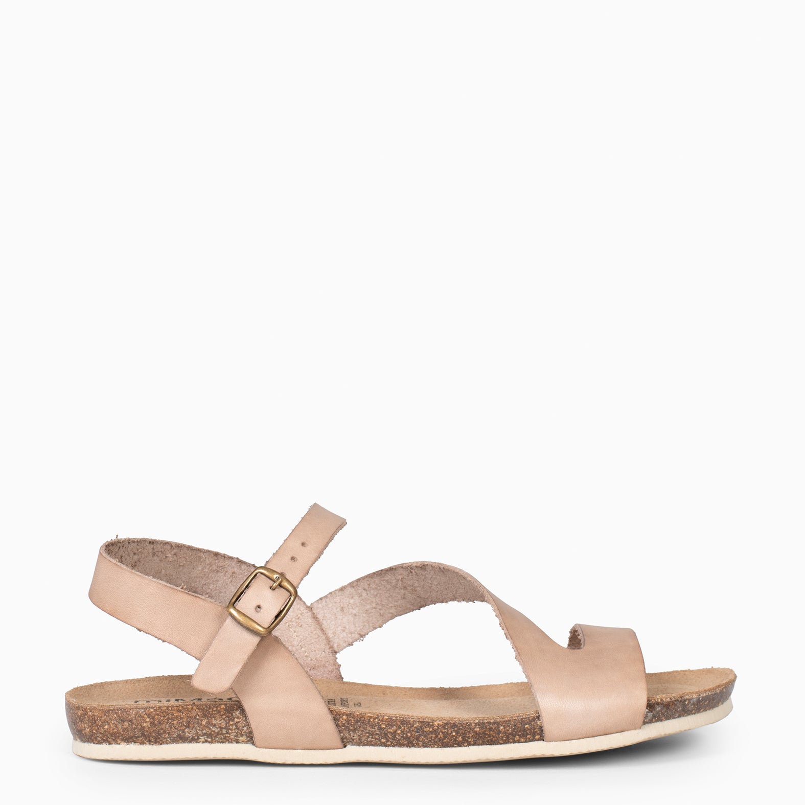 LIS - BEIGE BIO LEATHER SANDALS