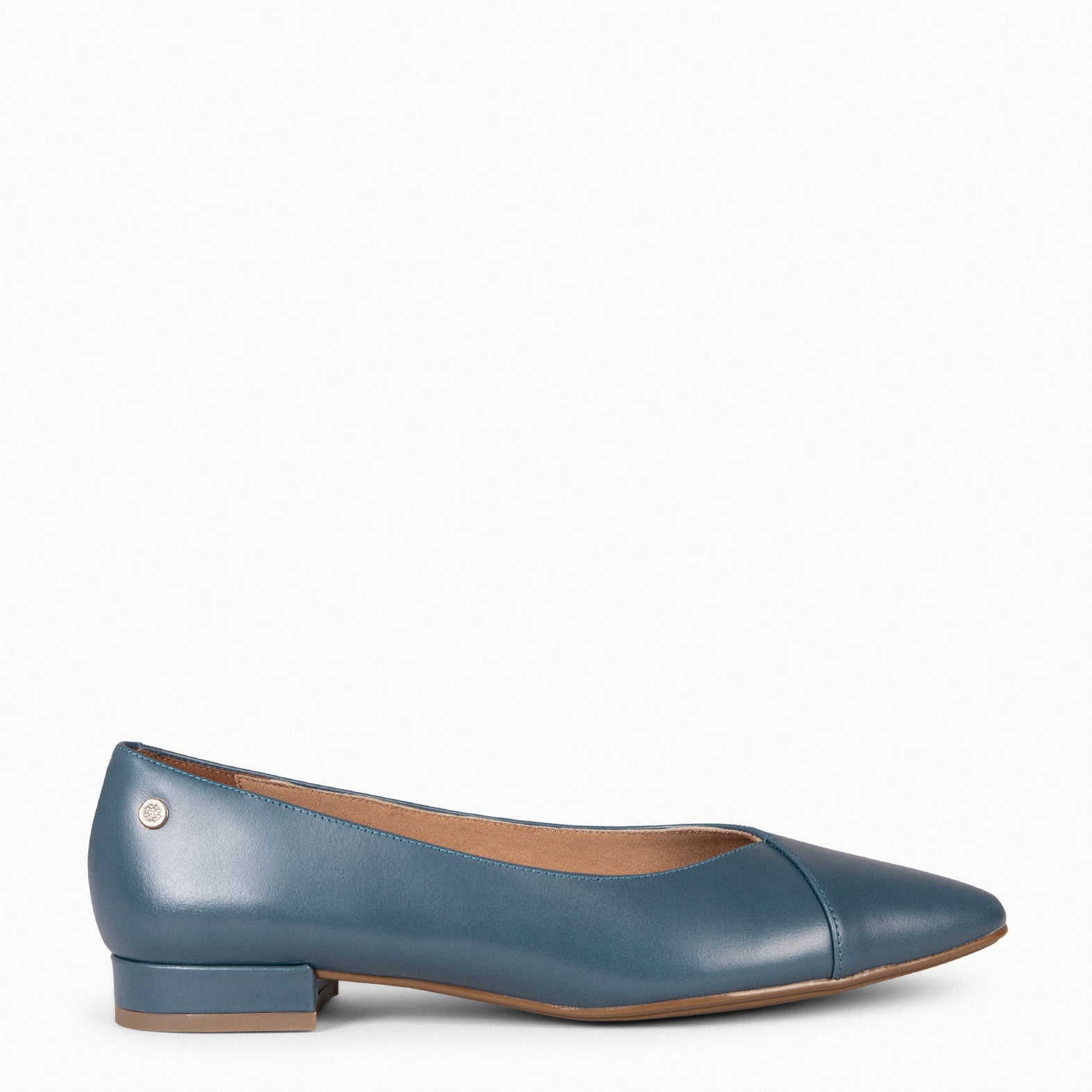 MARIE - Bailarinas tacón bajo AZUL