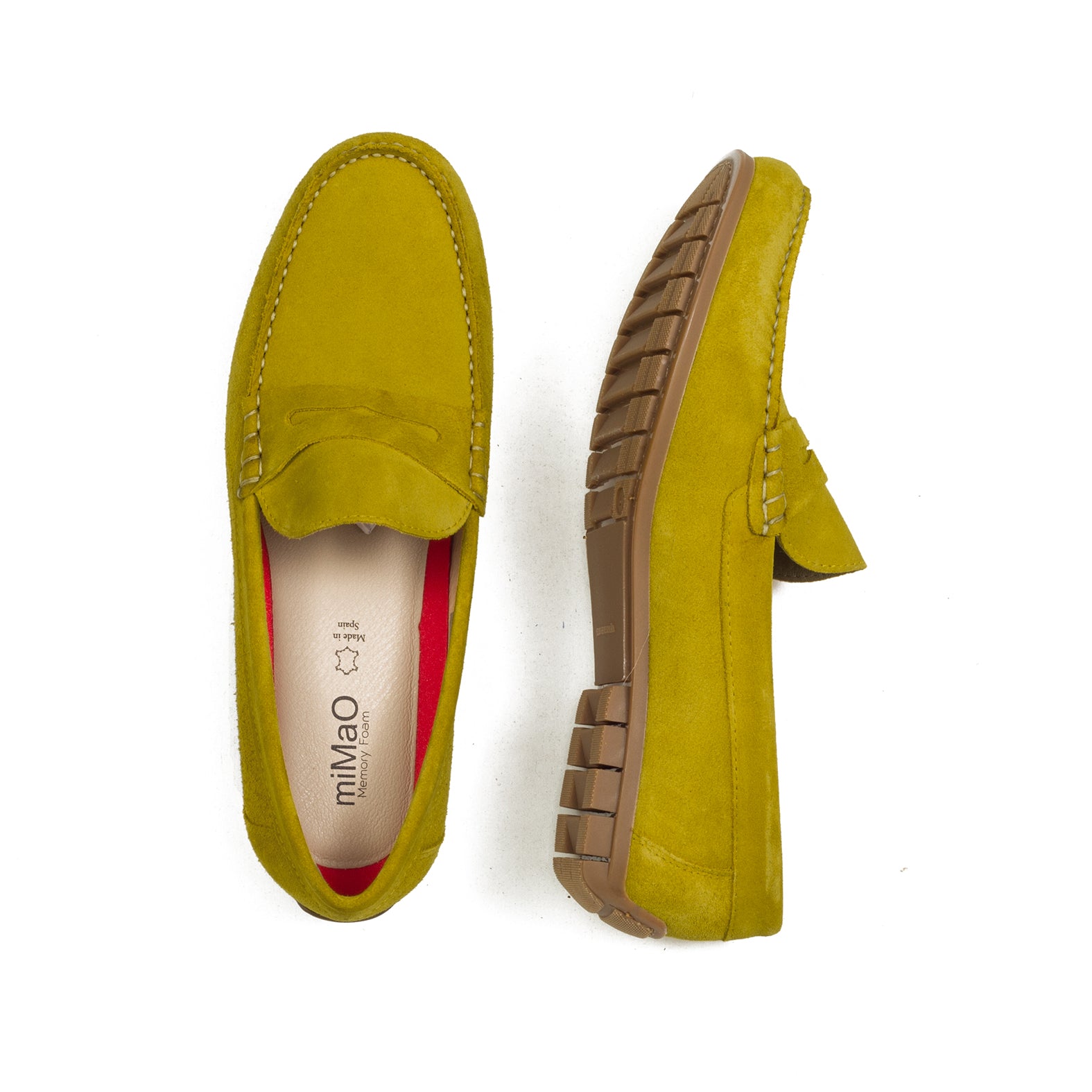 ANTIFAZ – Mocasín de hombre AMARILLO con antifaz - miMaO ShopOnline