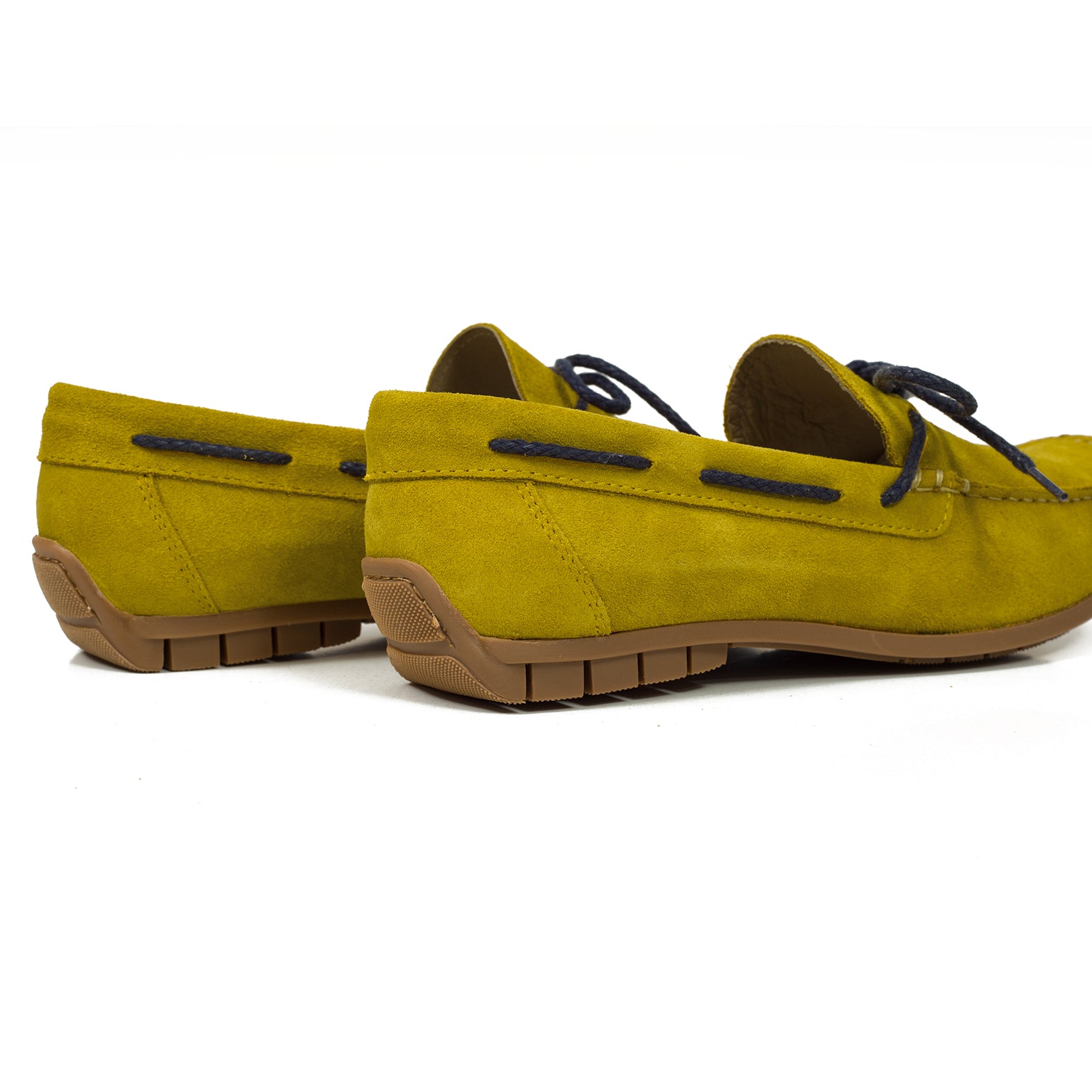 CORDÓN – Mocasín de hombre AMARILLO con cordón