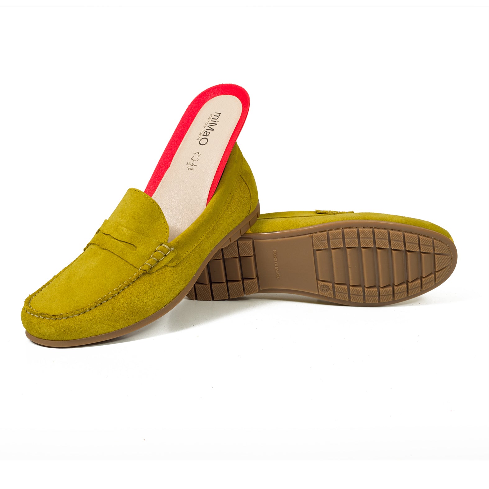 ANTIFAZ – Mocasín de hombre AMARILLO con antifaz - miMaO ShopOnline
