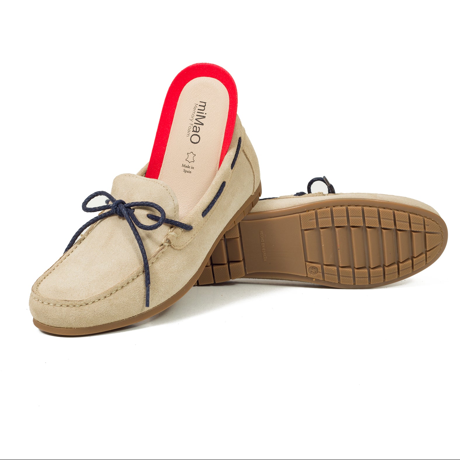 CORDÓN – Mocasín de hombre BEIGE con cordón