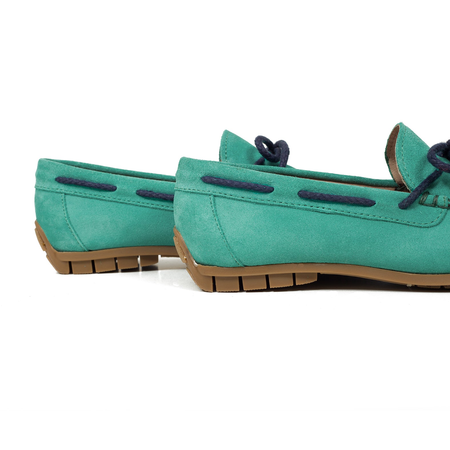 CORDÓN – Mocasín de hombre TURQUESA con cordón