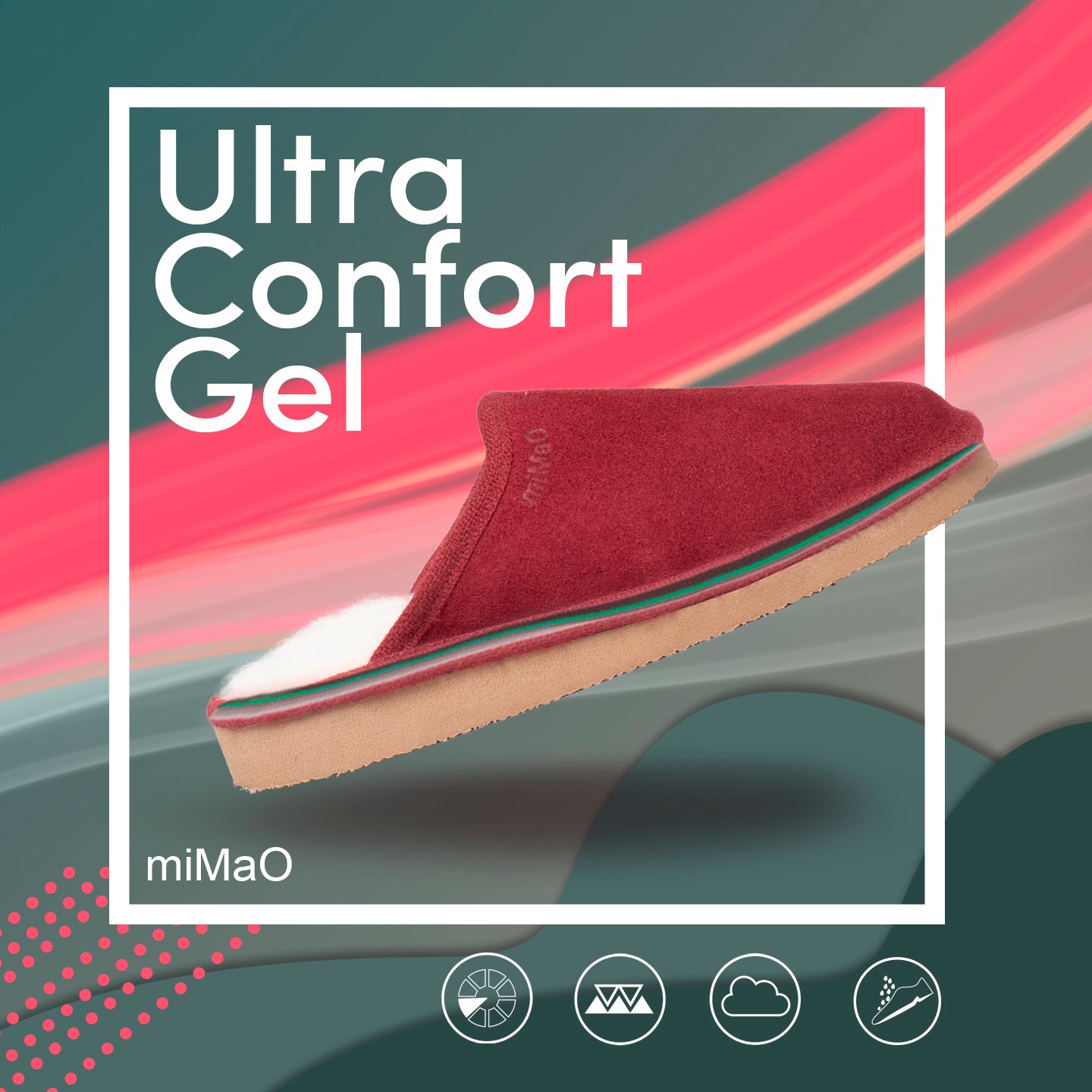 DREAM HOME – CAMEL wool home slipper