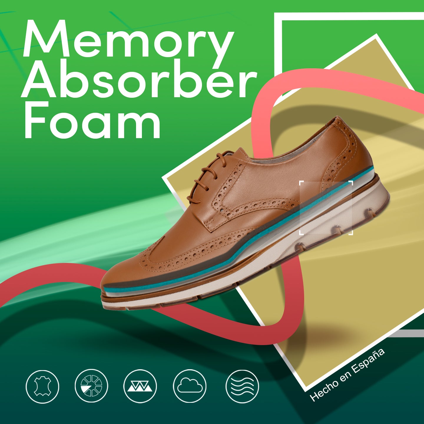 OXFORD - Chaussures à lacets pour homme avec coupe anglaise TAUPE