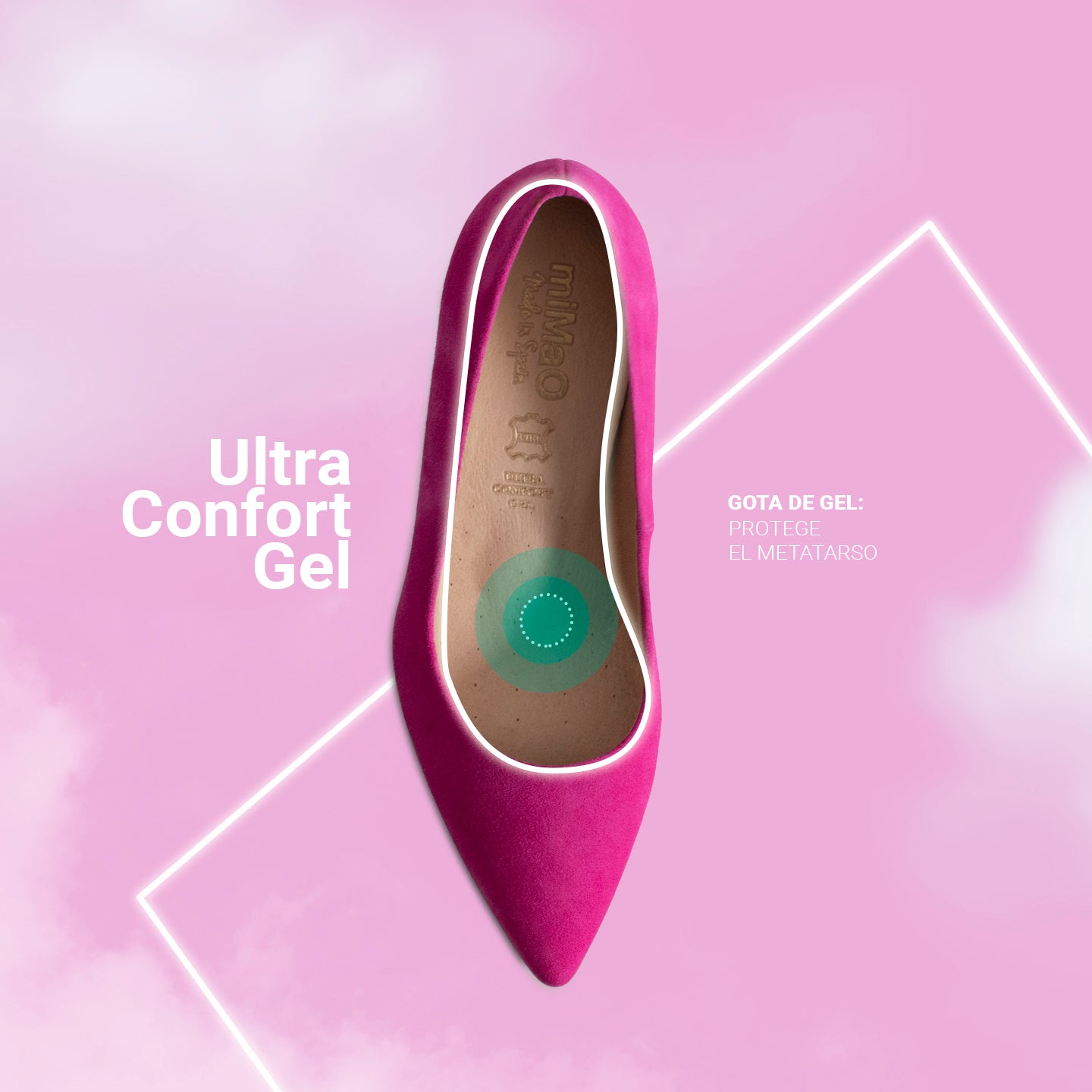 STILETTO - Zapatos de tacón de aguja VERDES