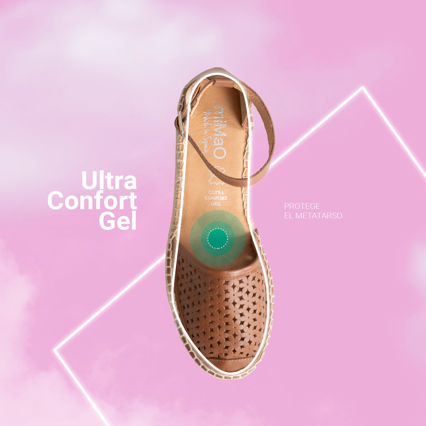 ALHAMBRA - Espadrilles à plateforme NOIR