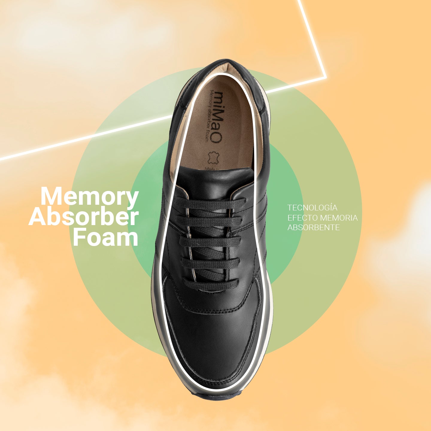 YORK – TAUPE elegant sneakers