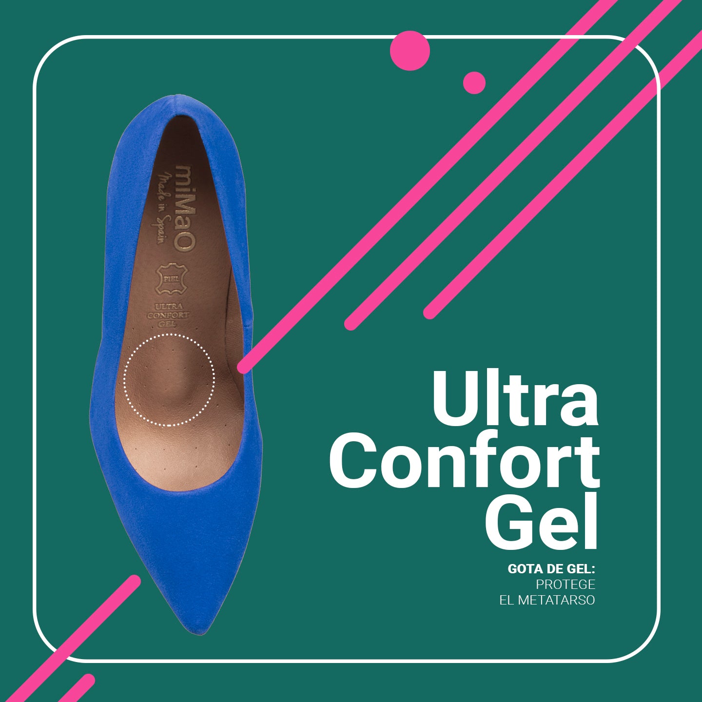 STILETTO - Zapatos de tacón de aguja TAUPE - miMaO ®