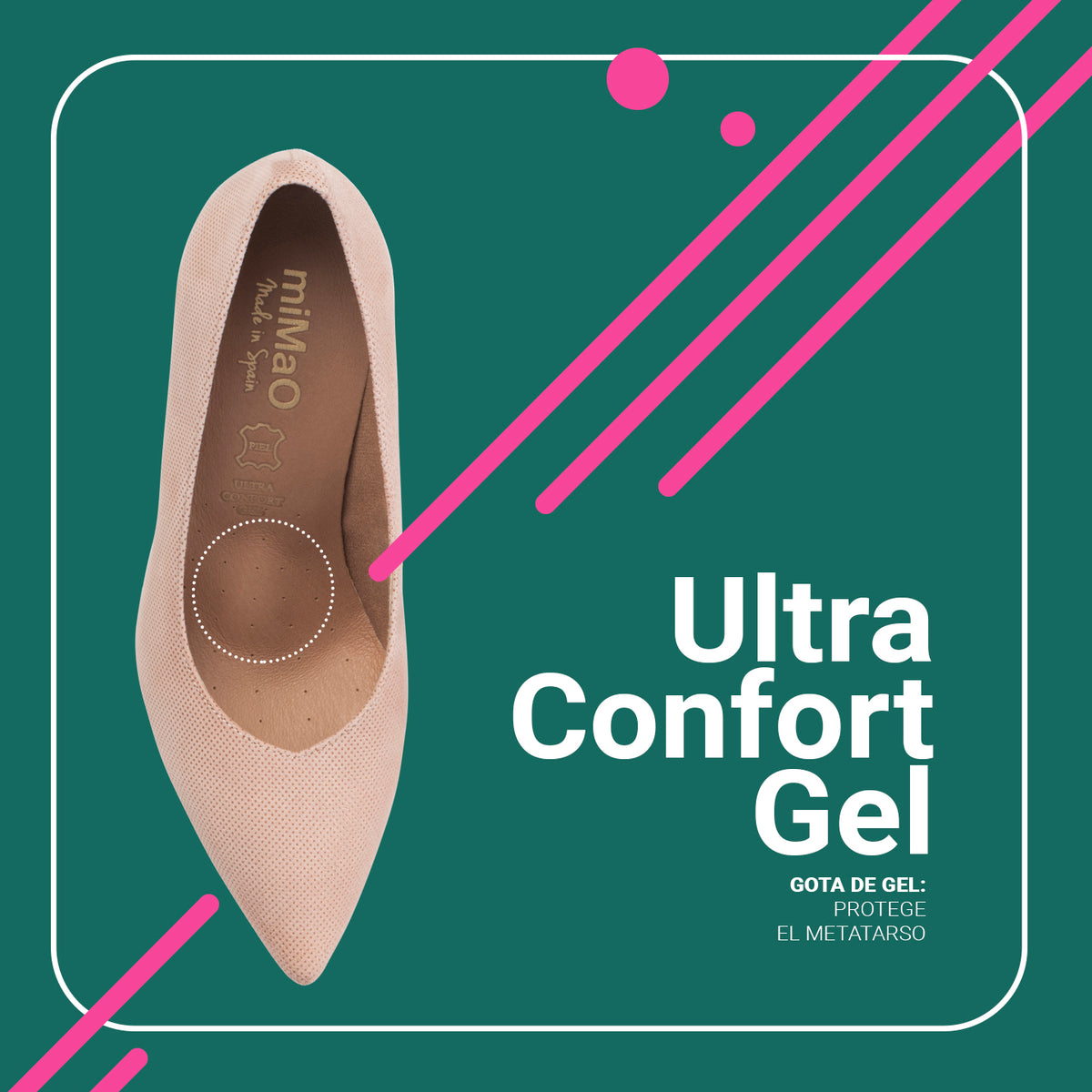GLAM FANTASÍA – Zapatos con tacón alto NUDE